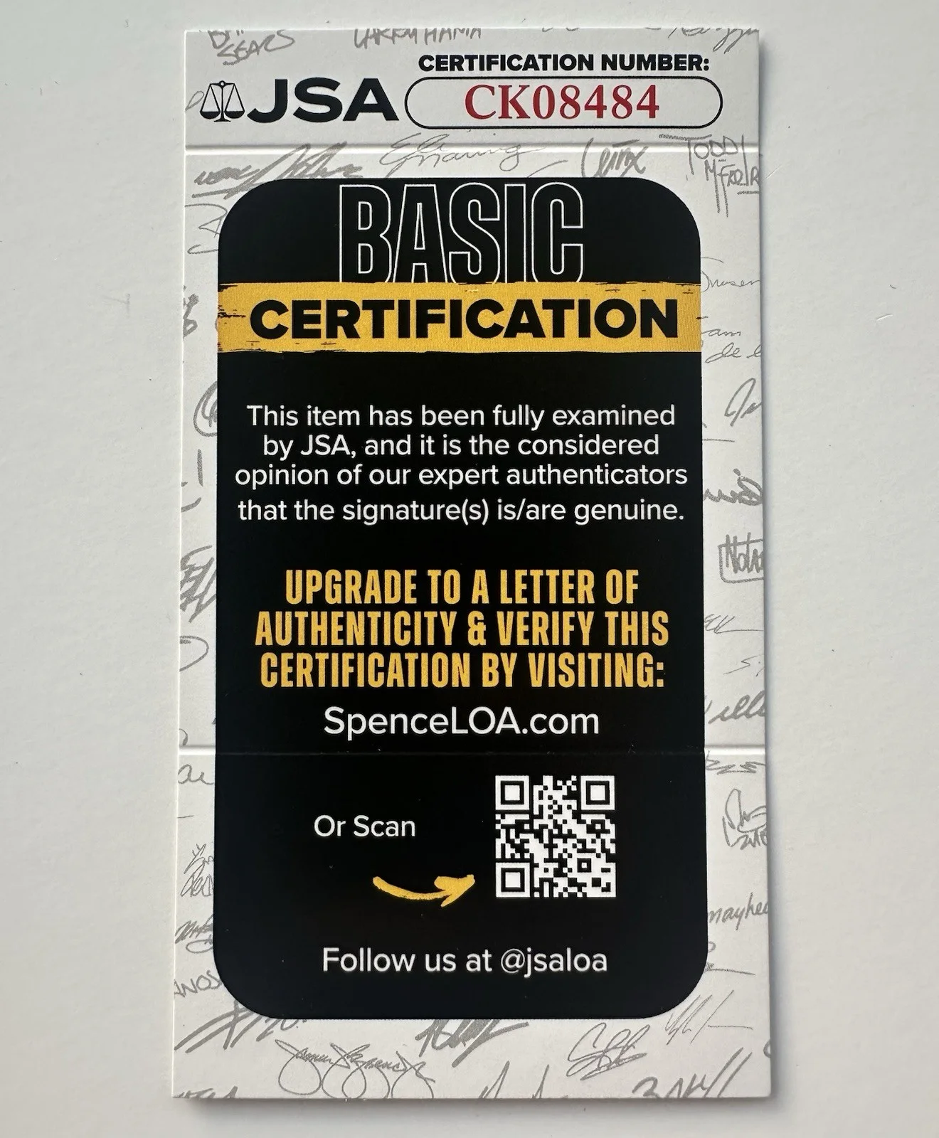 STEVEN LISBERGER SIGNED DIRECTOR’S CLAPPER TRON CREATOR JSA COA, image 5