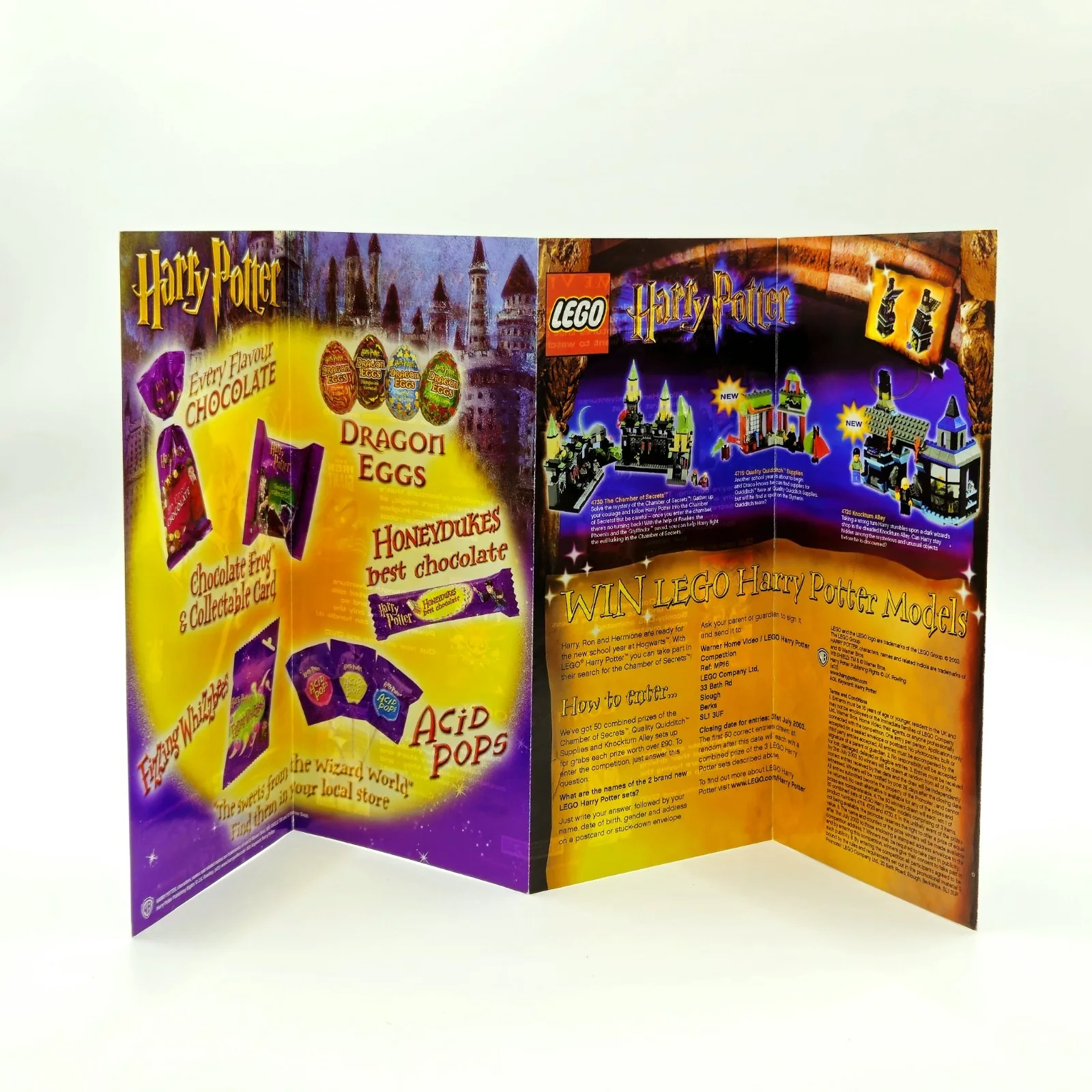 Harry Potter: The Magic Is Back (2002 Merchandise Booklet), image 2
