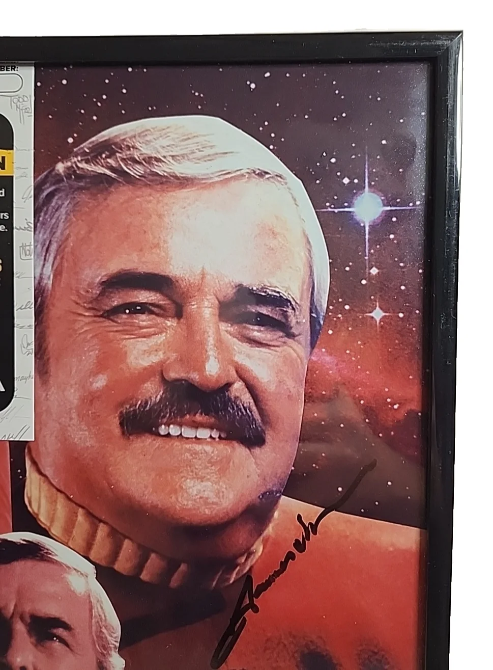 James Doohan — James Doohan Signed Star Trek 8x10 Photo JSA COA Framed Autograph, image 5
