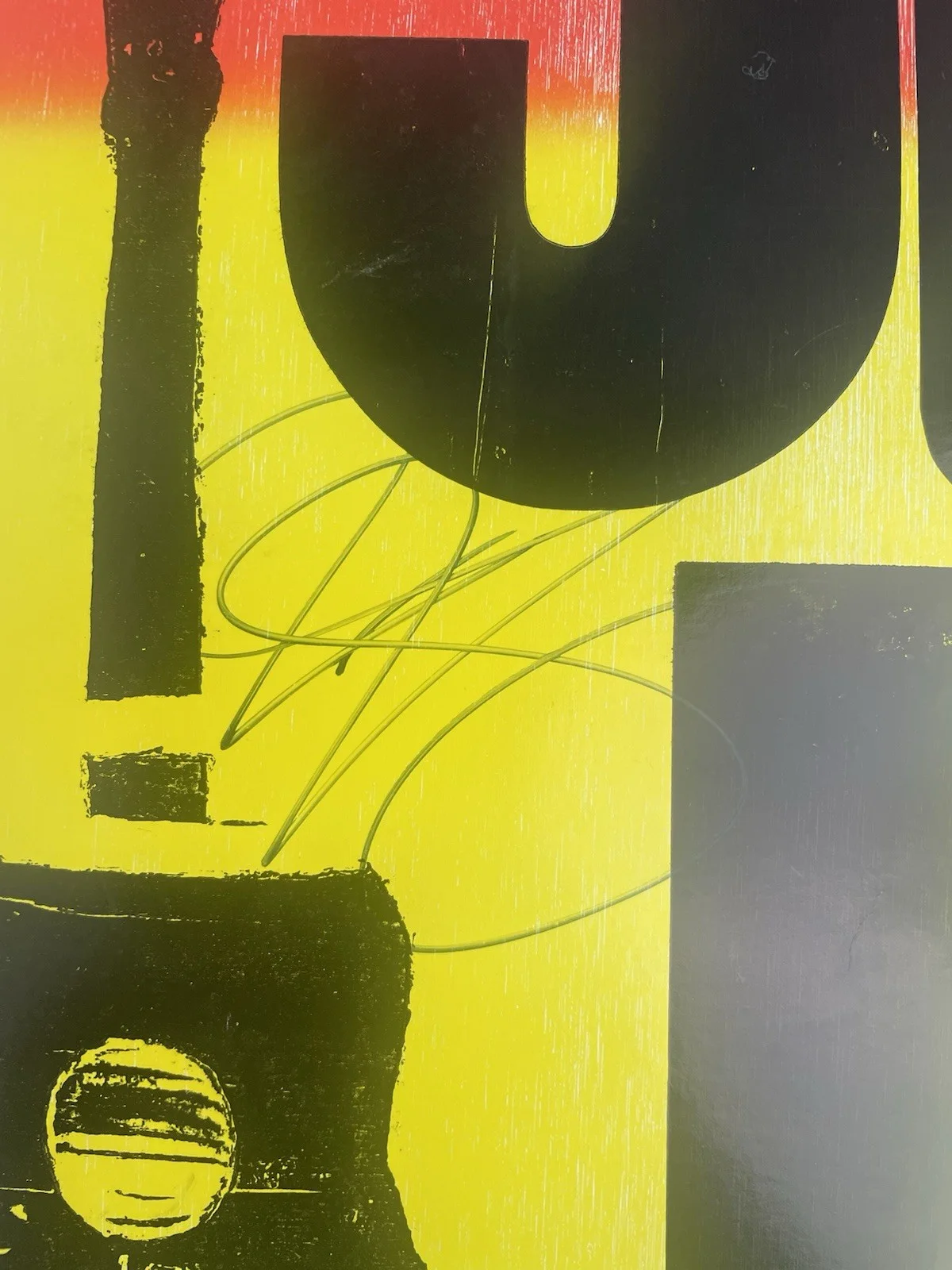 Jonny Lang Autographed 2005 Concert Poster Hatch Show Print Wente Vineyards, image 2