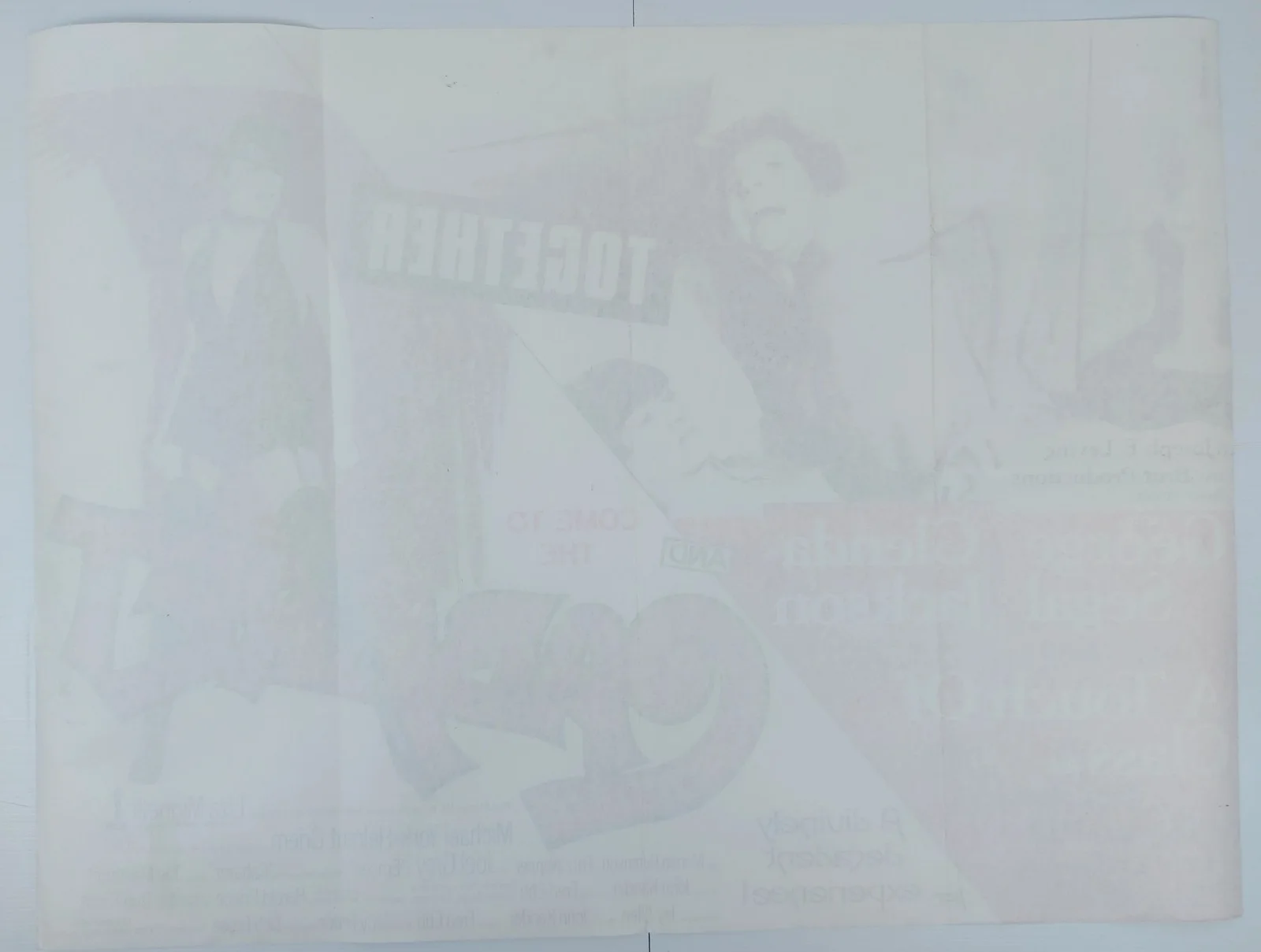 A TOUCH OF CLASS / CABARET ORIGINAL UK QUAD DOUBLE BILL MOVIE POSTER 1973, image 2