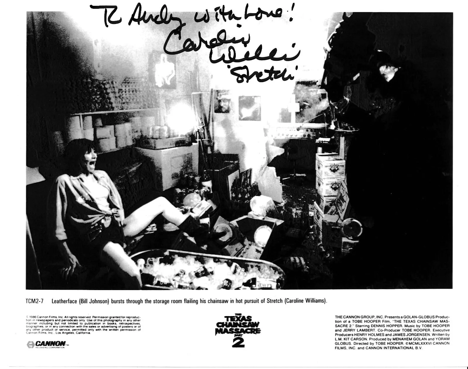 Caroline Williams — Caroline Williams Texas Chainsaw Massacre Signed 8x10 Photo COA