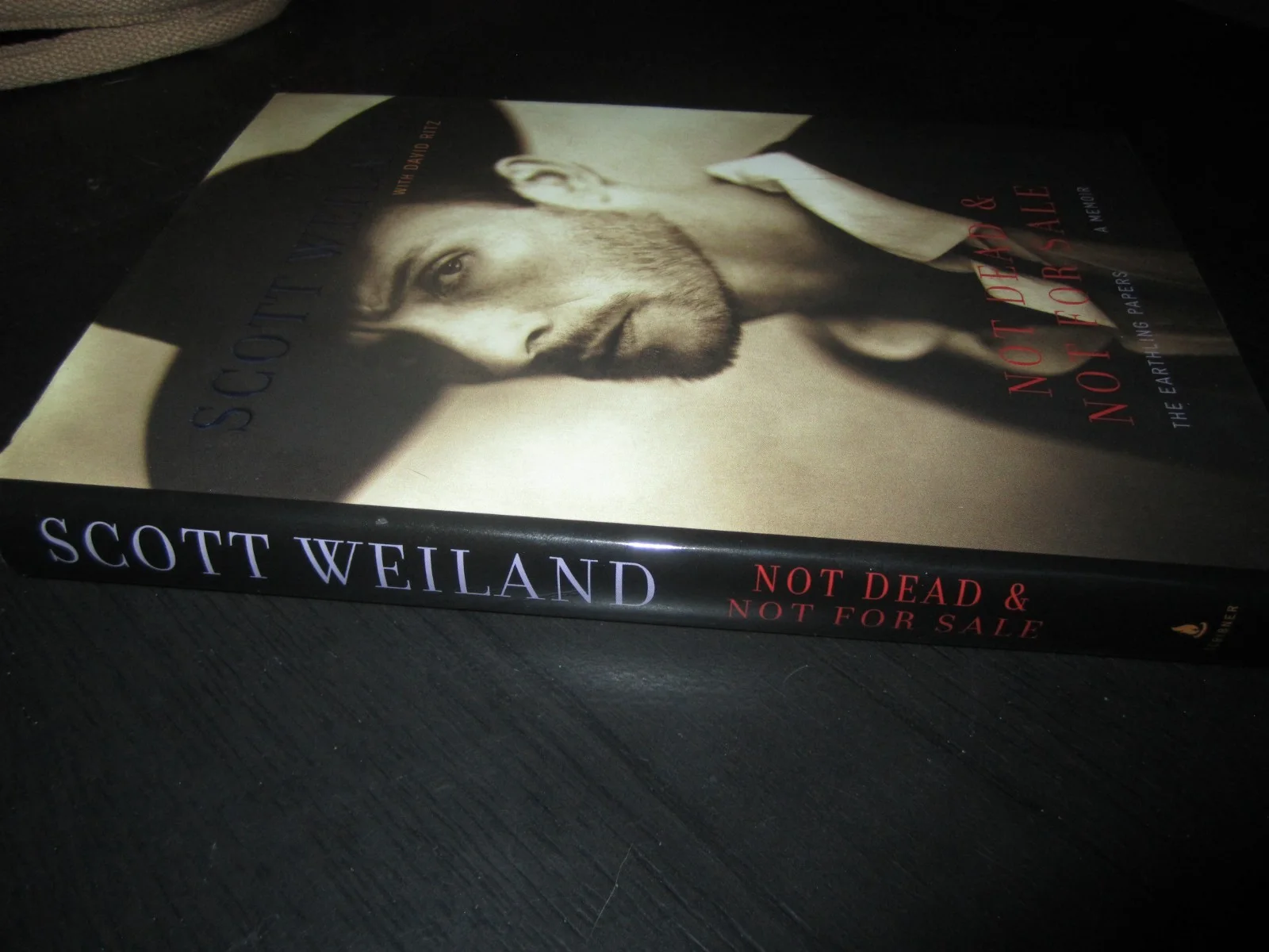 Scott Weiland SIGNED JSA Book Not Dead and Not for Sale Stone Temple Pilots, image 5