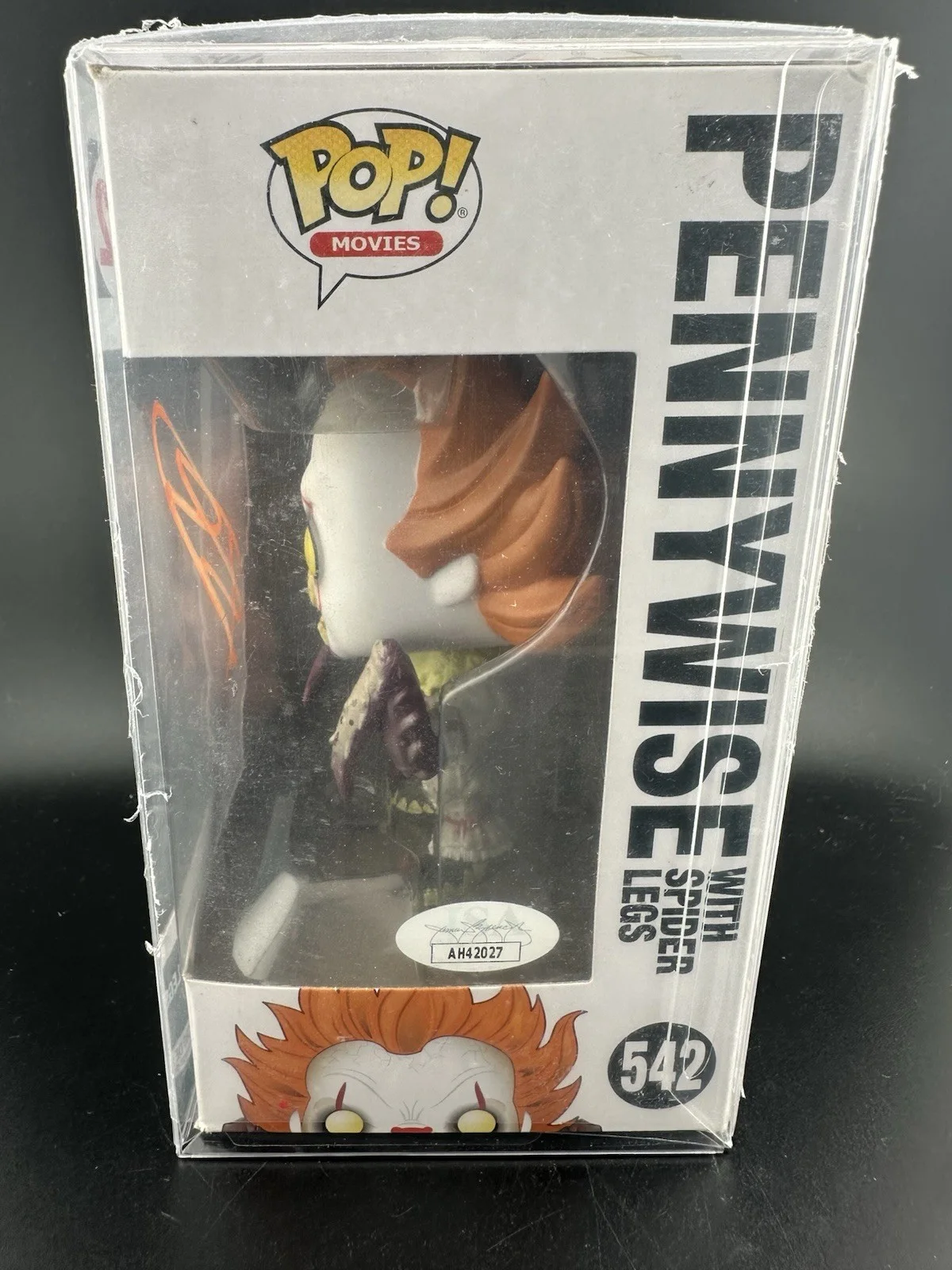 bill skarsgard — Bill Skarsgard IT Pennywise 542 Autographed Signed Funko Pop JSA COA AUTHENTIC, изображение 3