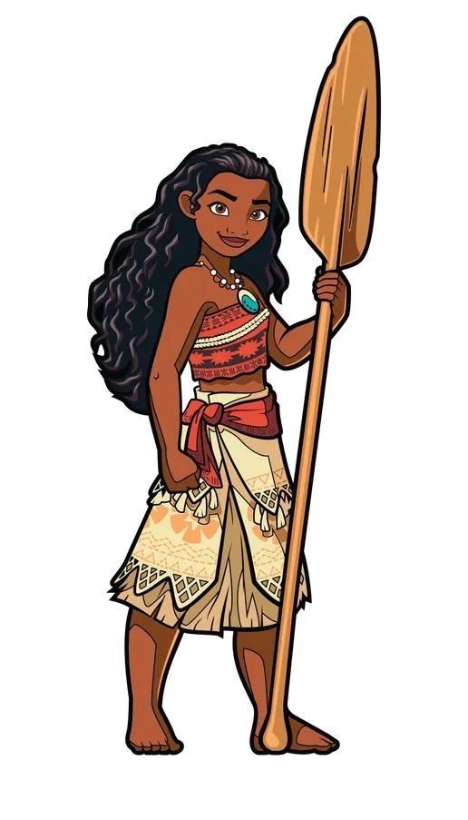 FiGPiN Moana (0687) Disney Princess 3-Inch Enamel Pin, image 4