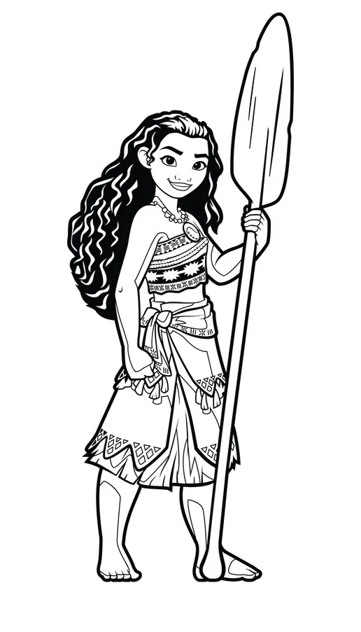 FiGPiN Moana (0687) Disney Princess 3-Inch Enamel Pin, image 5