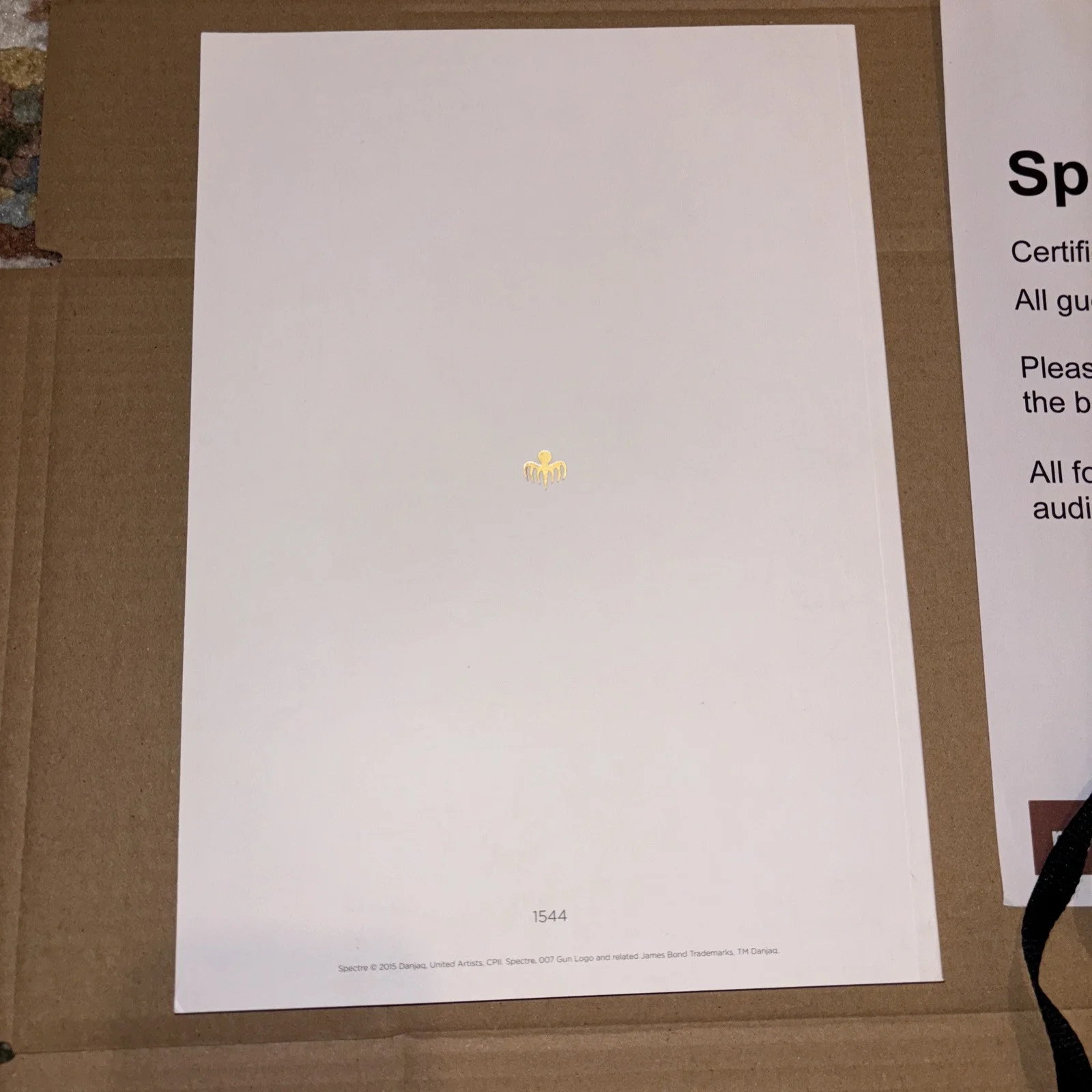 James Bond 007 Spectre Royal World Premiere Brochure (2015) RARE, image 5