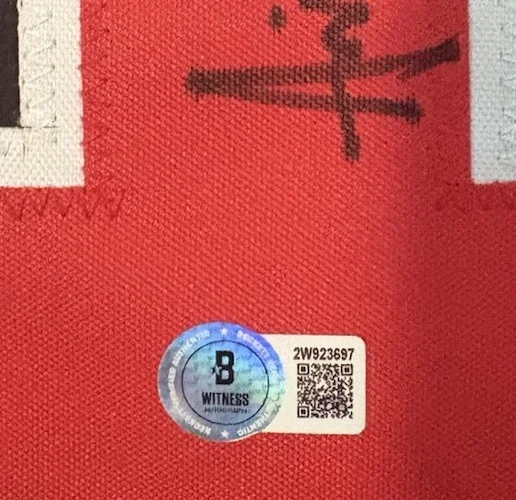 Ari Lehman — Ari Lehman Signed Jason Voorhees Hockey Jersey Friday The 13th Beckett COA, изображение 5