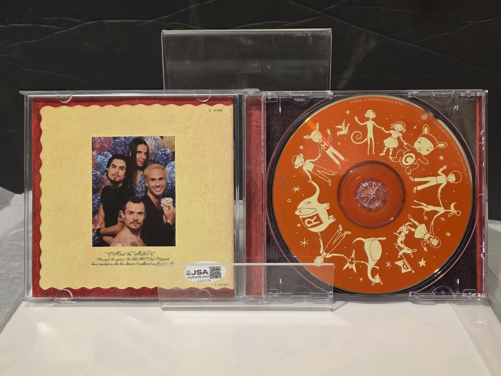 Signed Chad Smith Red Hot Chili Peppers CD One Hot Minute (JSA), image 4