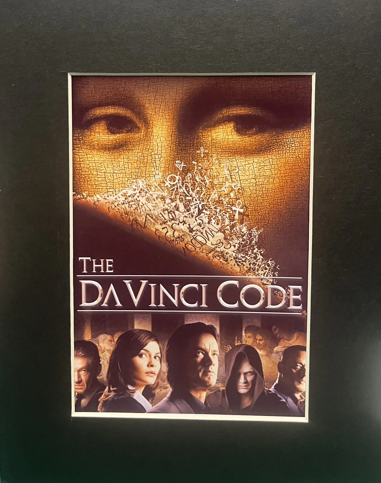 THE DA VINCI CODE. 35mm Film Cell MOUNTED Display, image 3
