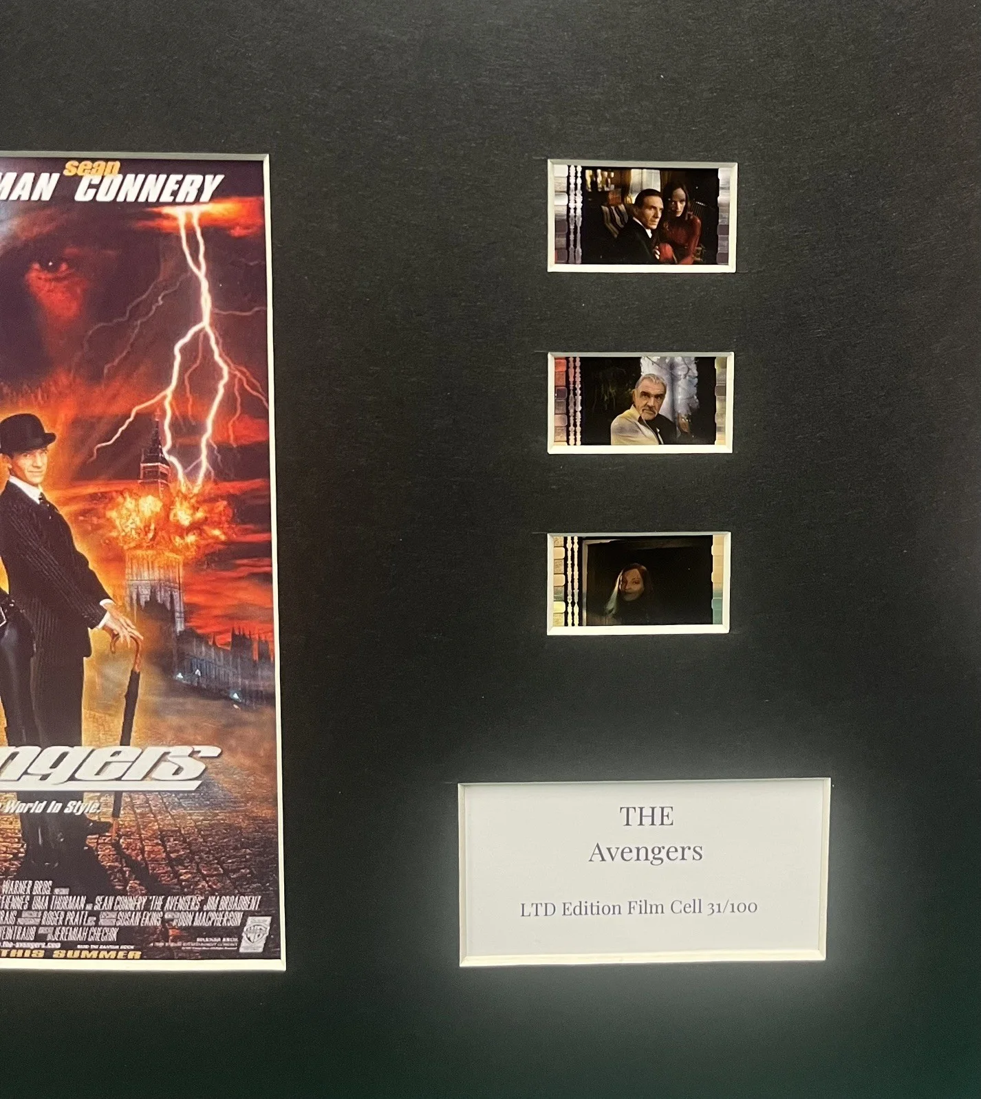 THE AVENGERS. 35mm Film Cell MOUNTED Display, image 2