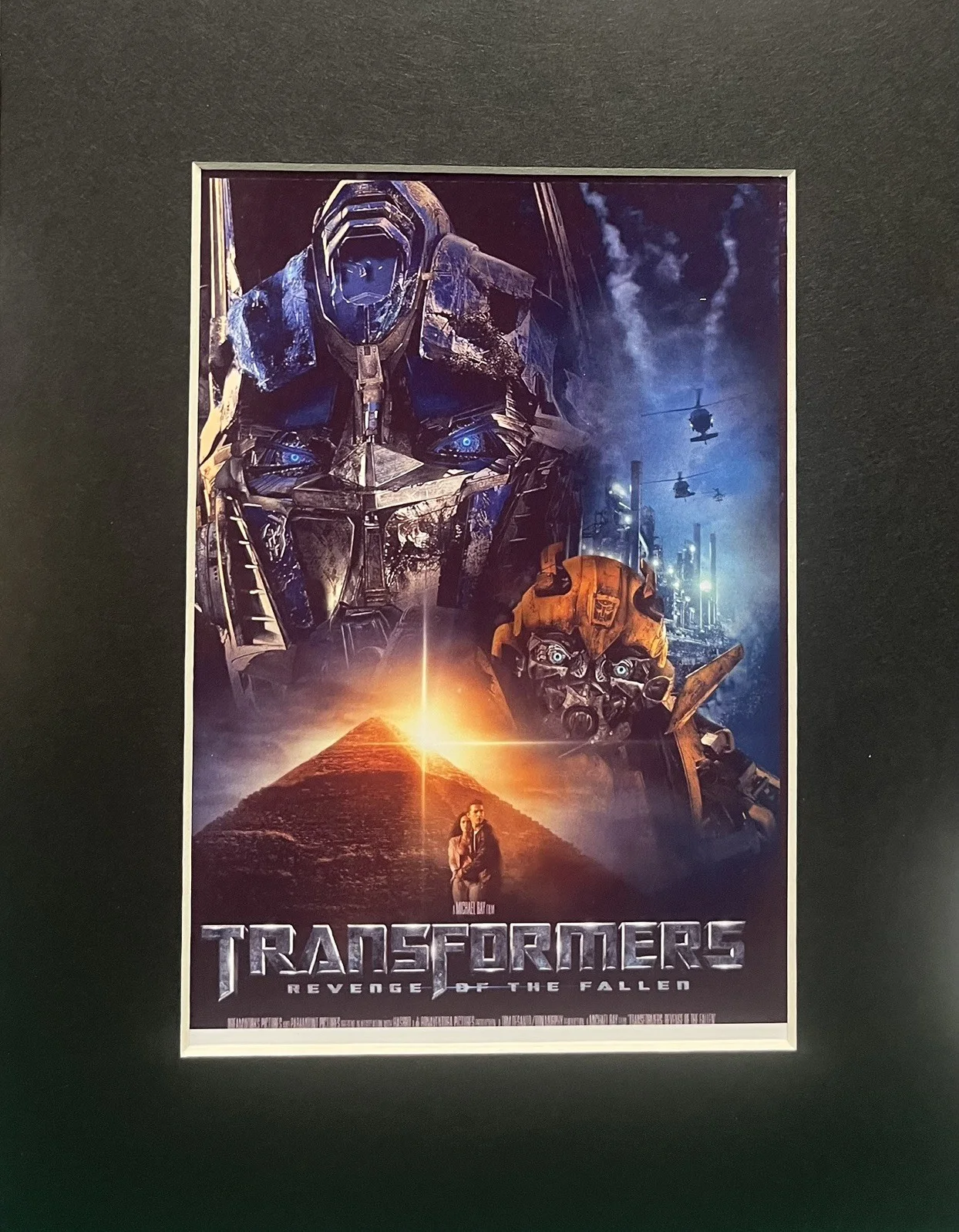 TRANSFORMERS Revenge of the Fallen. 35mm Film Cell MOUNTED Display, изображение 3