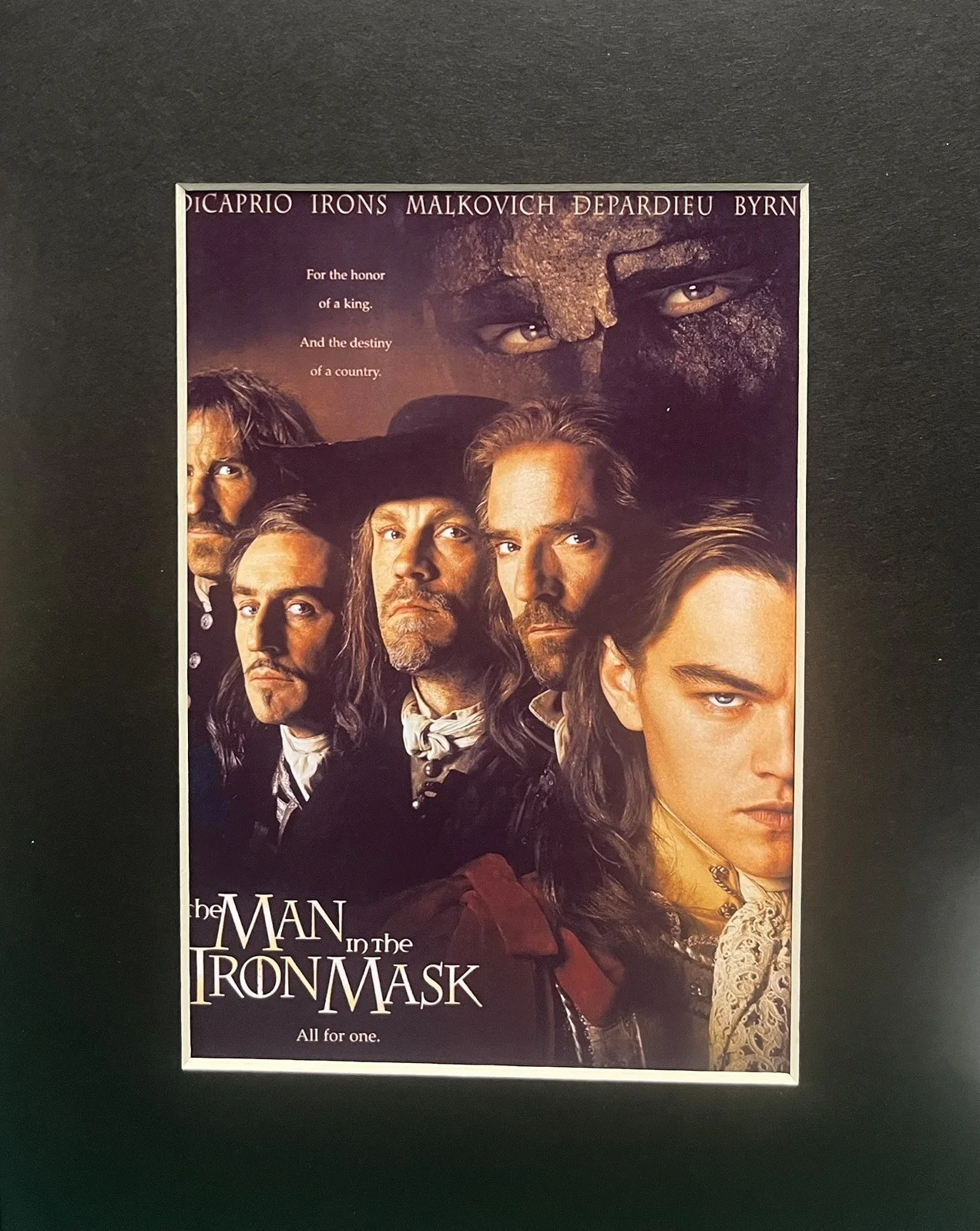 The Man in the Iron Mask. 35mm Film Cell MOUNTED Display, изображение 2