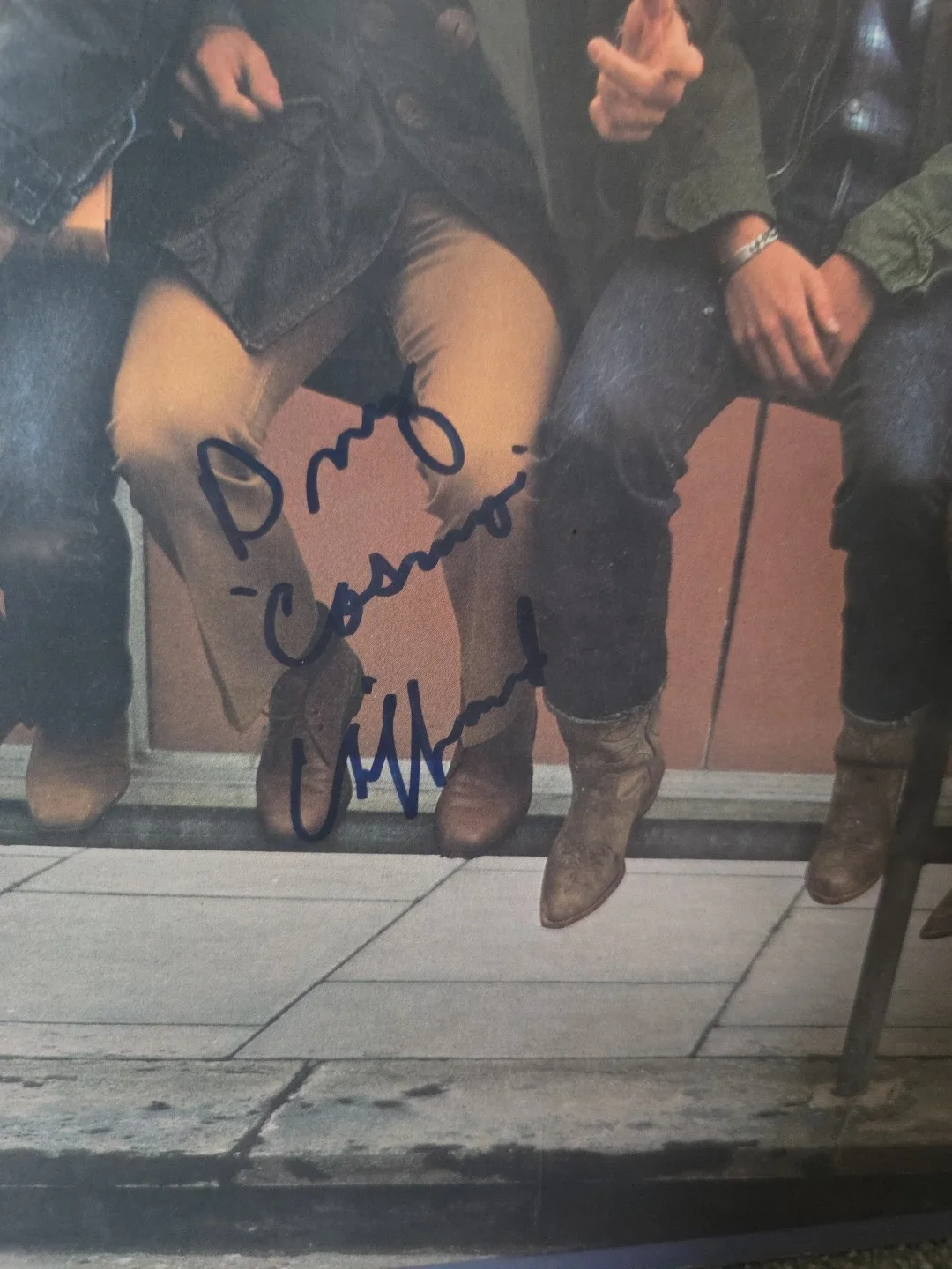 Creedence Clearwater Revival Signed Chooglin' Doug And Stu JSA CERT Vinyl..., image 3