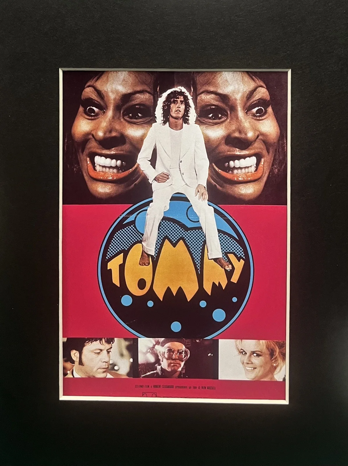 TOMMY. 35mm Film Cell MOUNTED Display, image 2