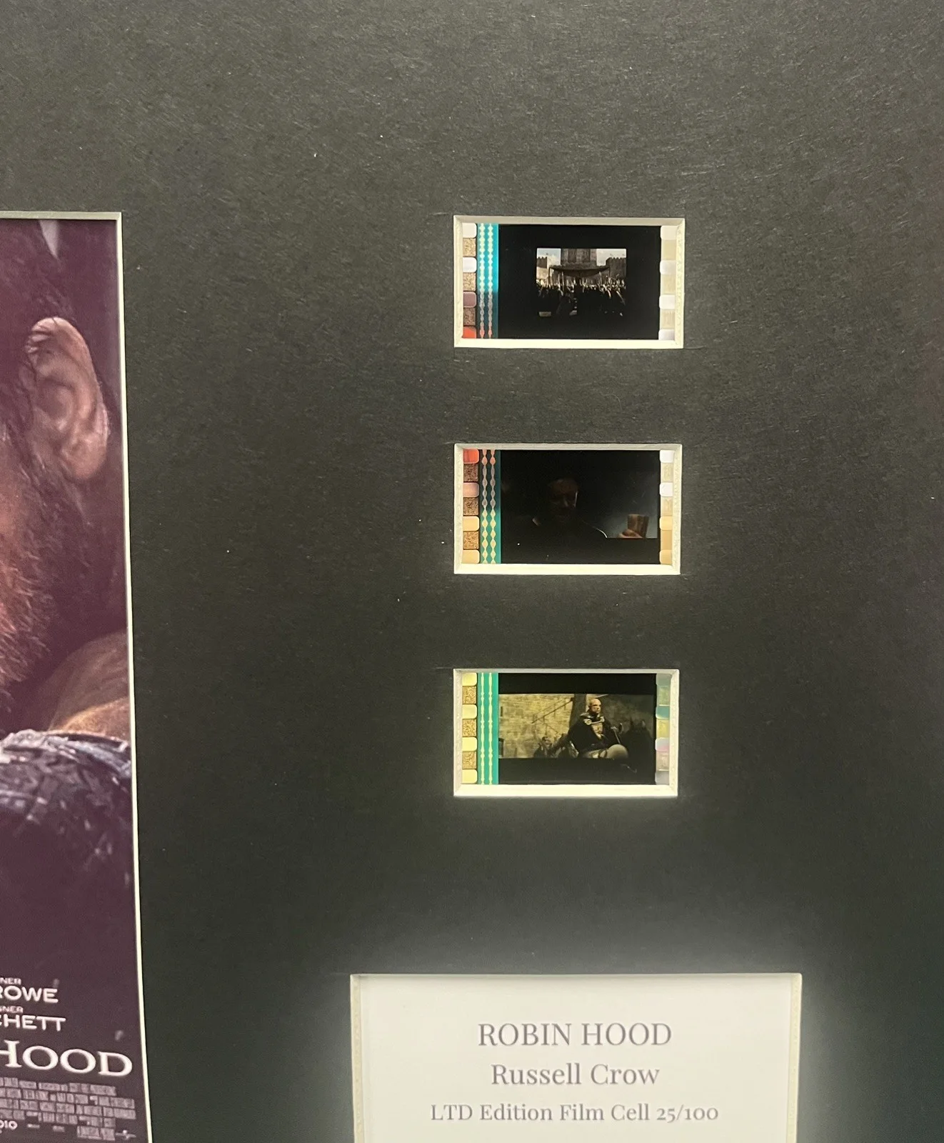 ROBIN HOOD . 35mm Film Cell MOUNTED Display, image 3