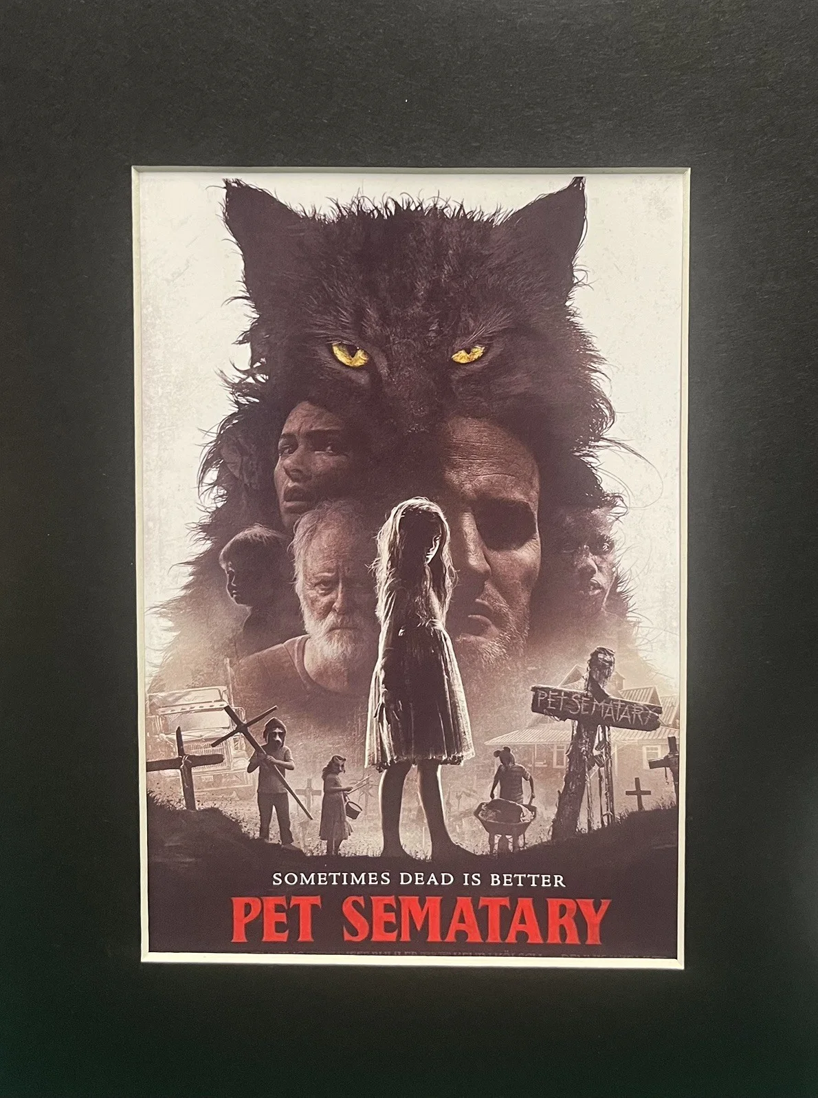 PET SEMATARY 35mm Film Cell MOUNTED Display, image 2