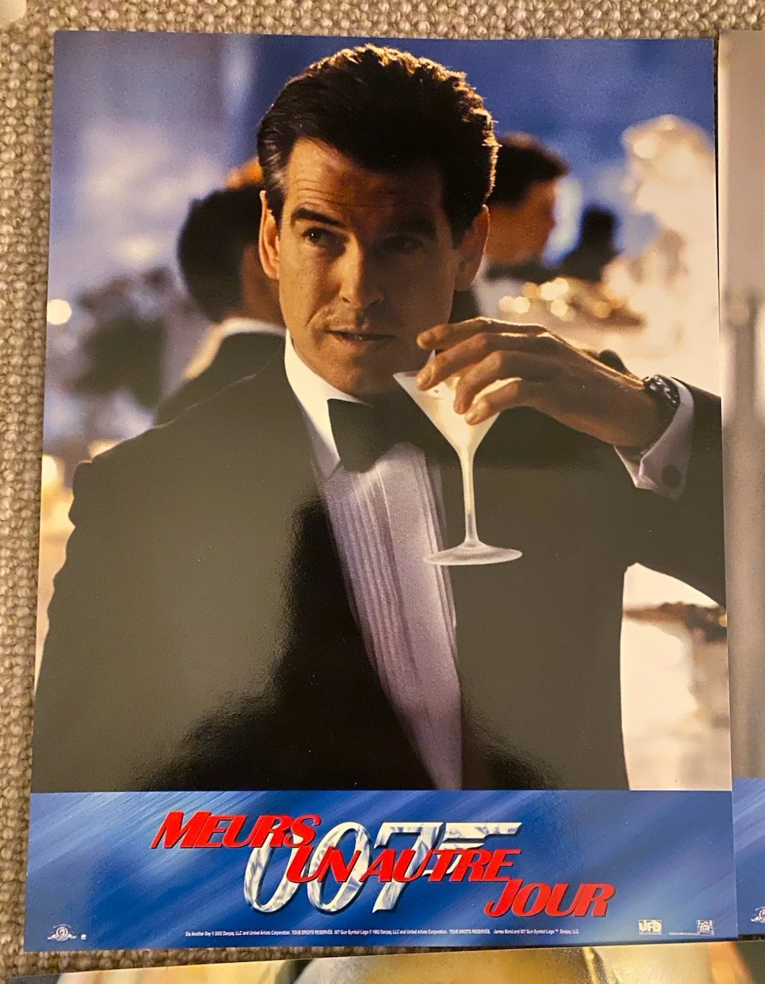 JAMES BOND 007 - DIE ANOTHER DAY “ MEURS UN AUTRE JOUR” FRENCH LOBBY CARDS -RARE, изображение 3