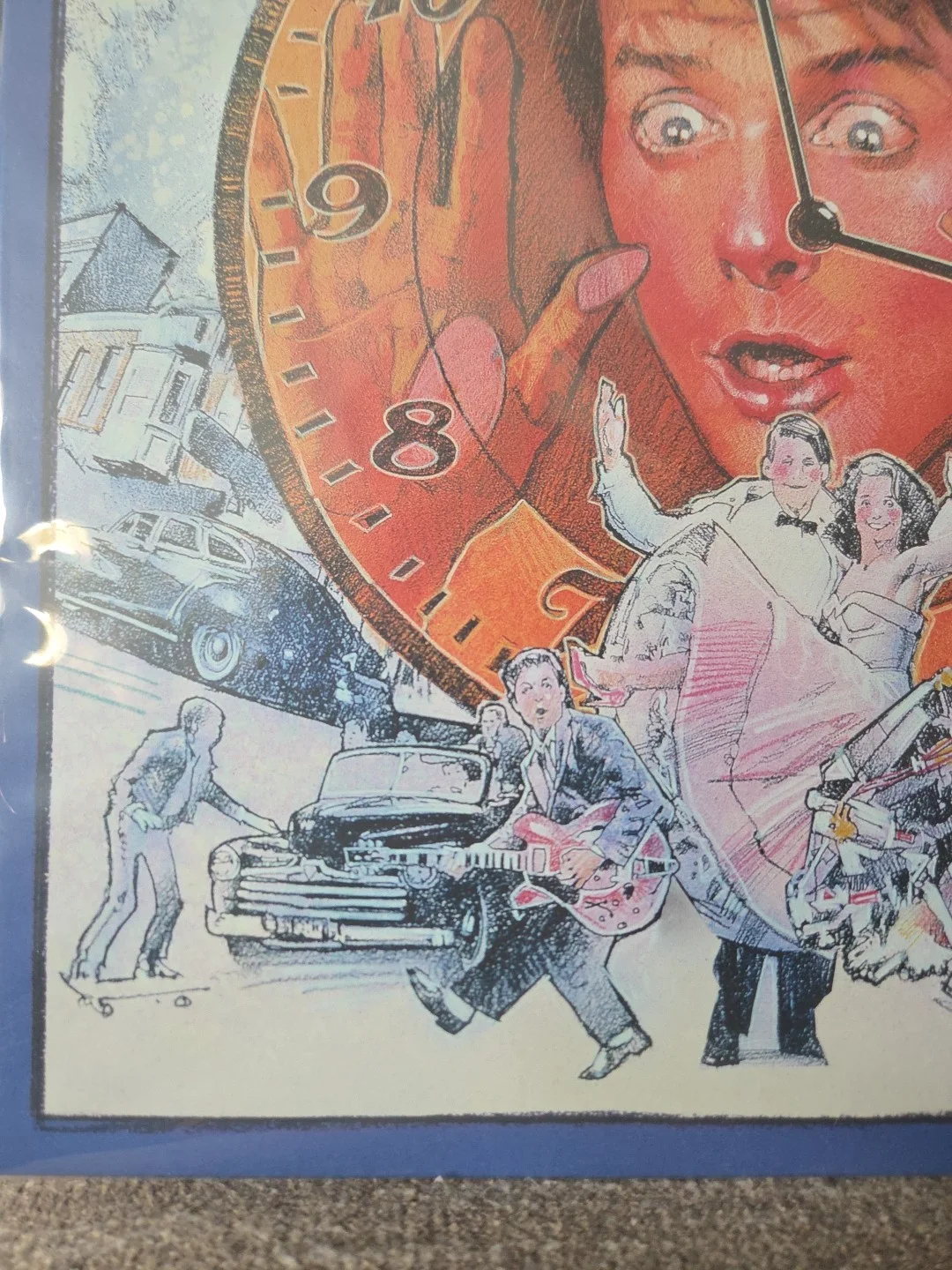 Back To The Future Autographed Alan Silvestri Composer & Huey Lewis Vinyl..., image 5