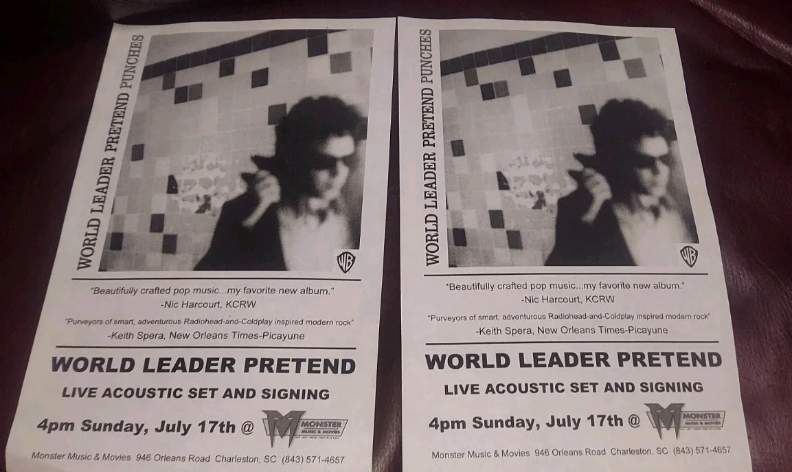 World Leader Pretend Autograped Punches CD HAND SIGNED L@@K A Lot More + FS, изображение 3