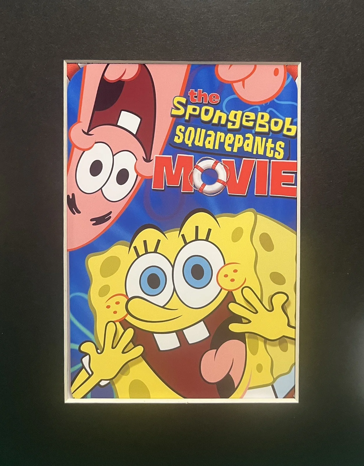 SPONGEBOB SQUARE PANTS. THE Movie. 35mm Film Cell MOUNTED Display, image 2