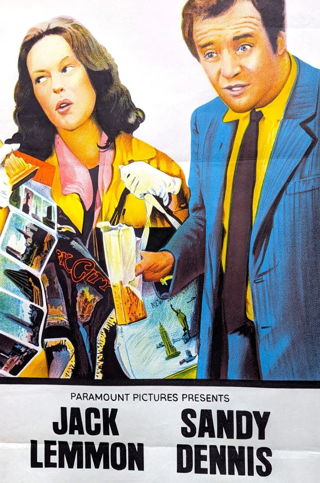 THE OUT OF TOWNERS 1970)- LEMMON / DENNIS - AUS DAYBILL - NEAR MINT/UNUSED, изображение 3