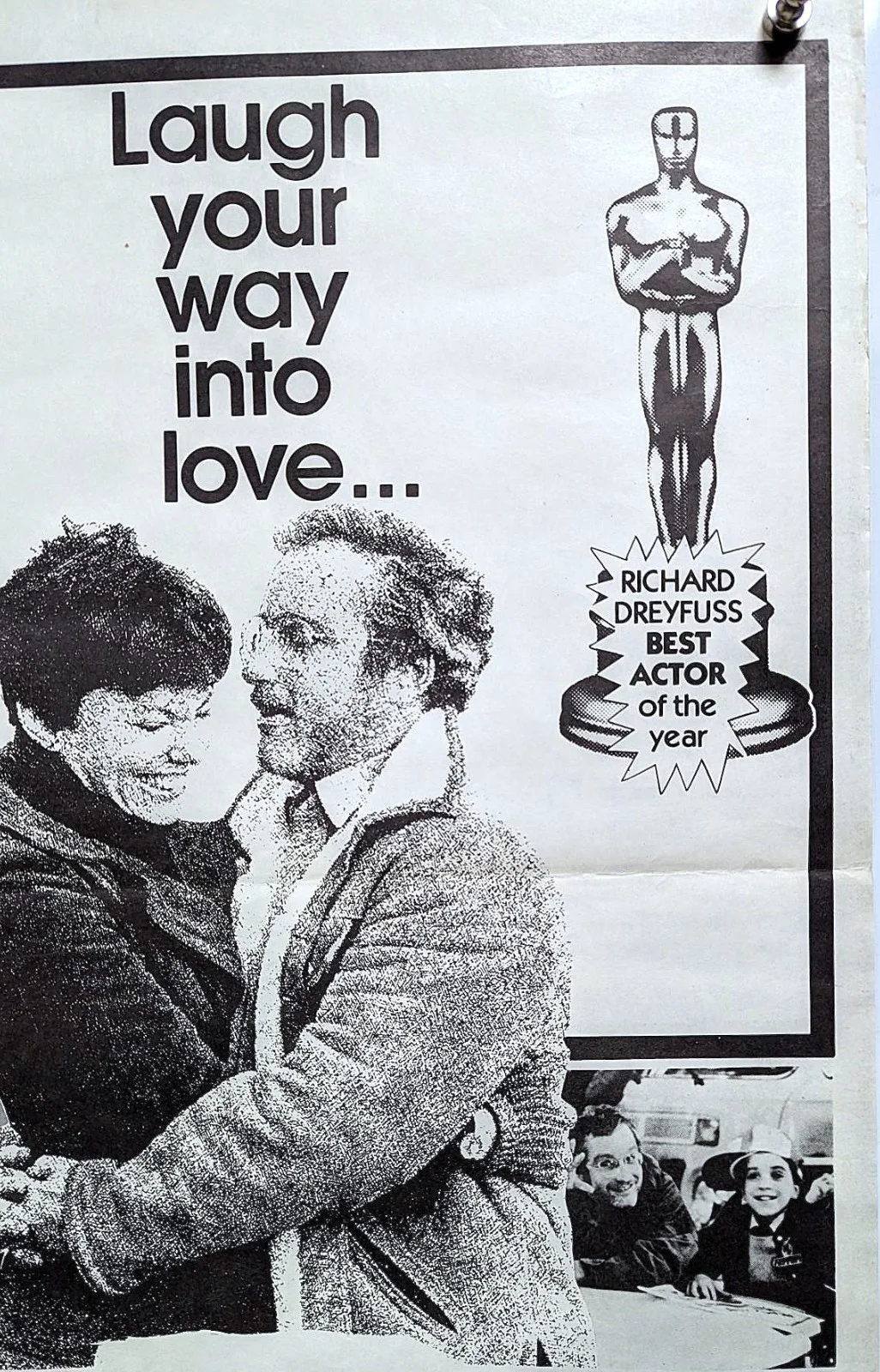 THE GOODBYE GIRL (1977)- DREYFUSS/ MASON - AUS DAYBILL - NEAR MINT/UNUSED, изображение 2