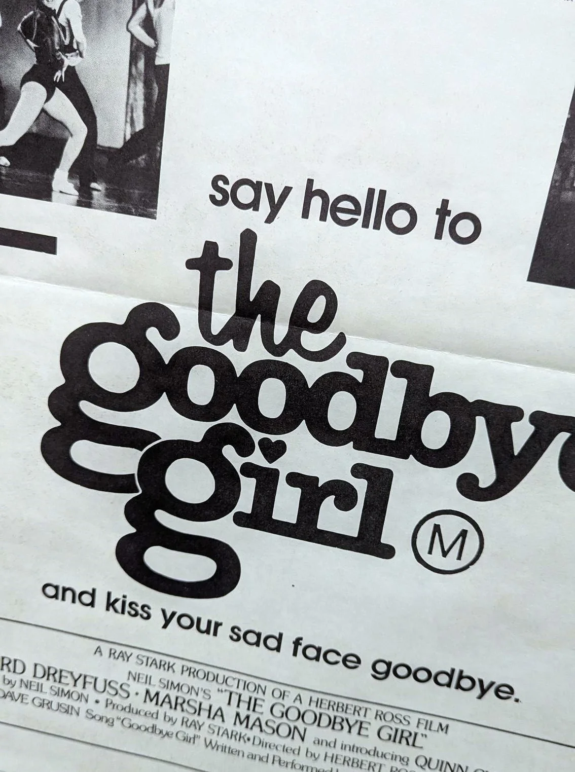 THE GOODBYE GIRL (1977)- DREYFUSS/ MASON - AUS DAYBILL - NEAR MINT/UNUSED, изображение 3