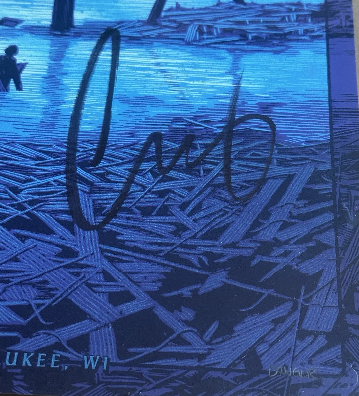 SIGNED Primus Poster Milwaukee 10-8-21 #175/200 Artwork By Daniel Danger, image 3