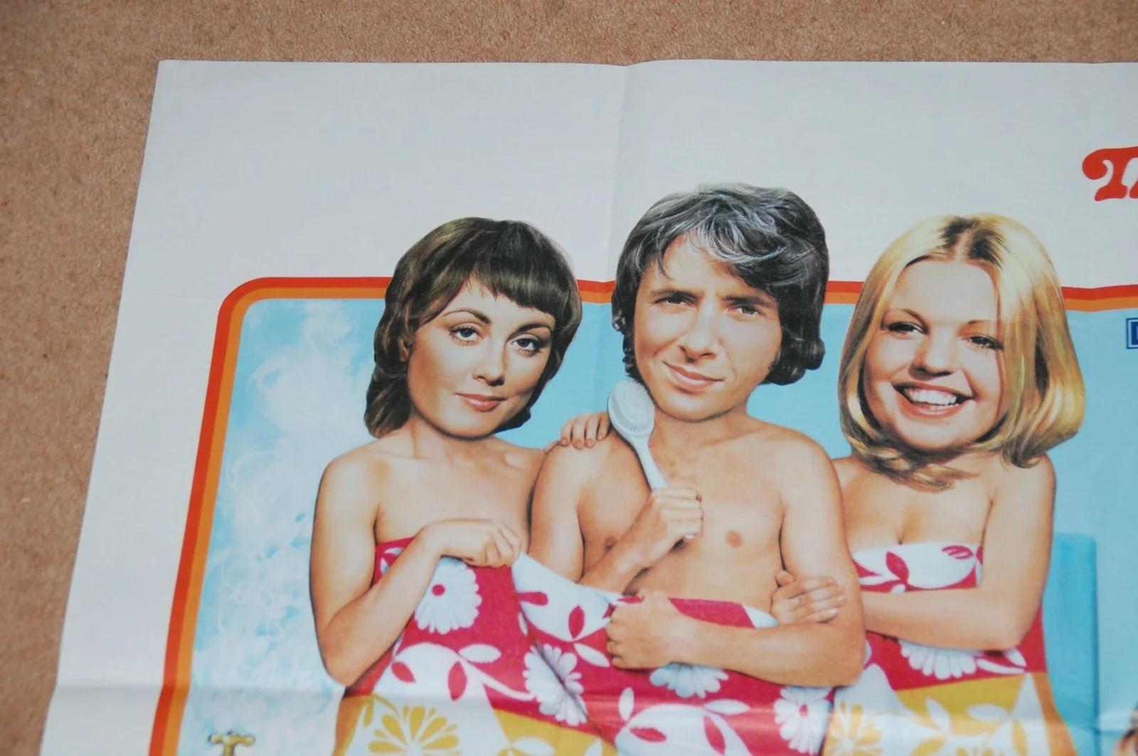 HAMMER FILMS' MAN ABOUT THE HOUSE (1974) - ORIG. UK QUAD POSTER - EX. COND., изображение 2