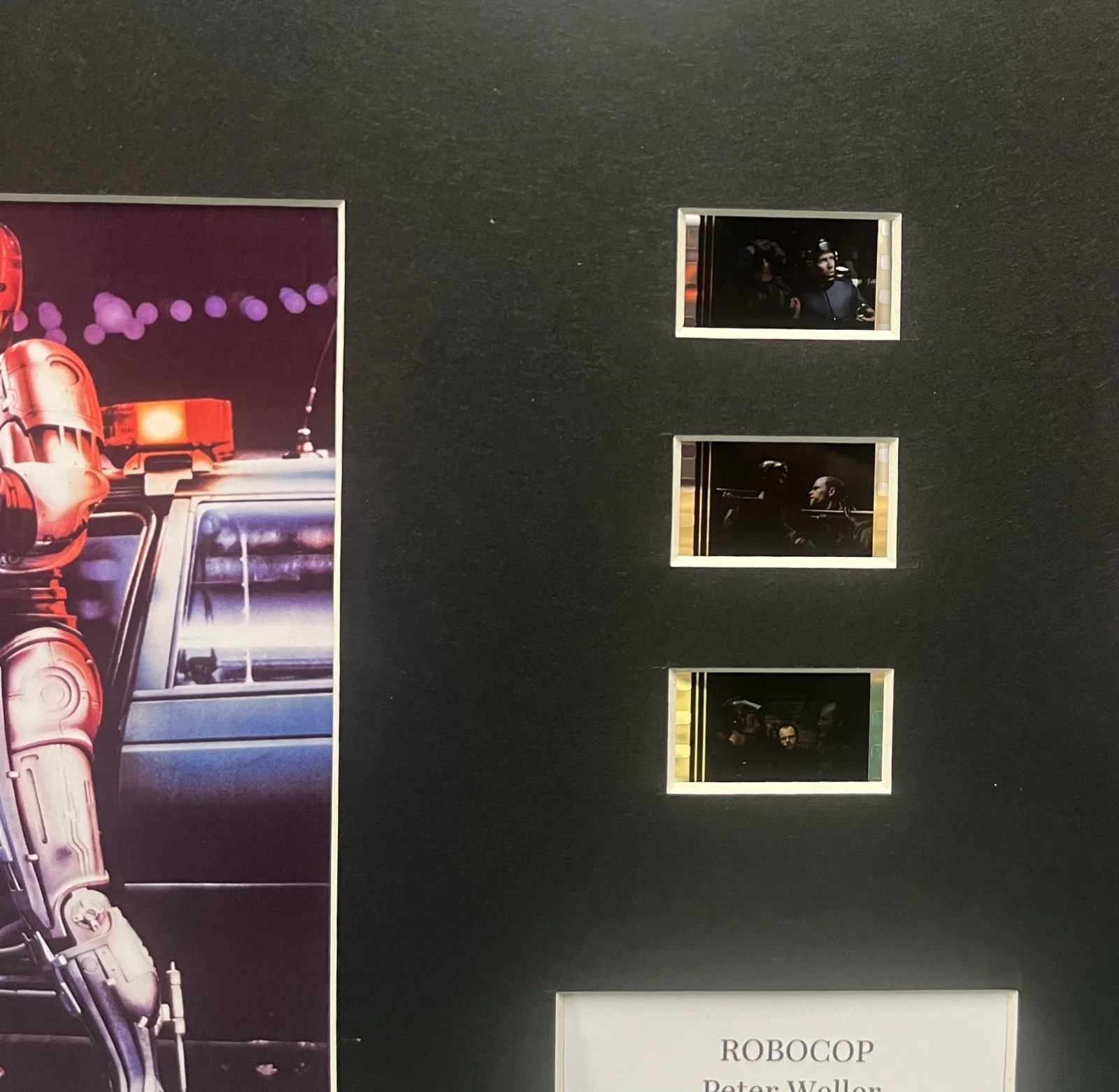 ROBOCOP. 35mm Film Cell MOUNTED Display, image 2