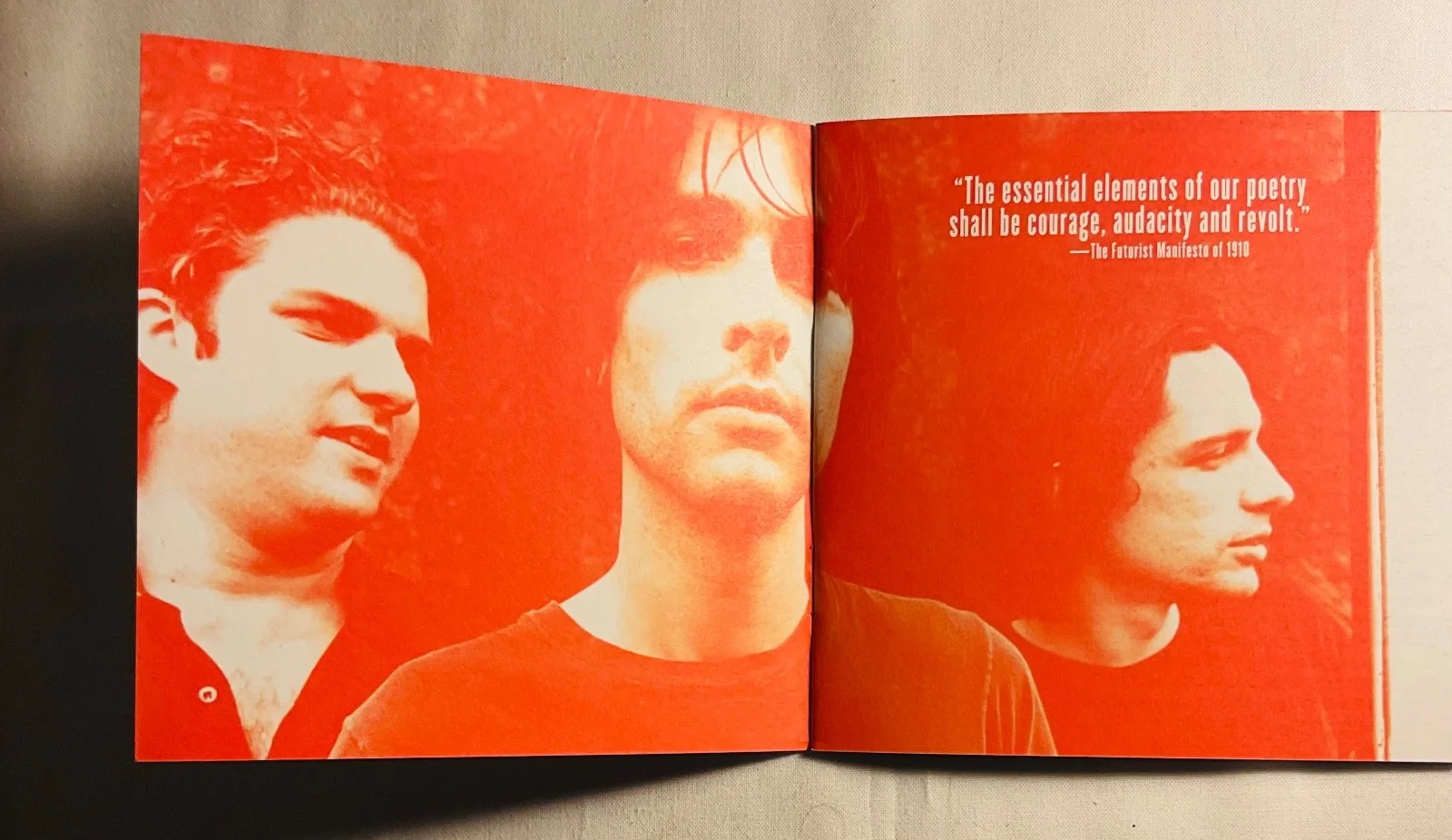 JON SPENCER BLUES EXPLOSION SIGNED AUTOGRAPHED Booklet Dirty Shirt Rock n Roll, image 3
