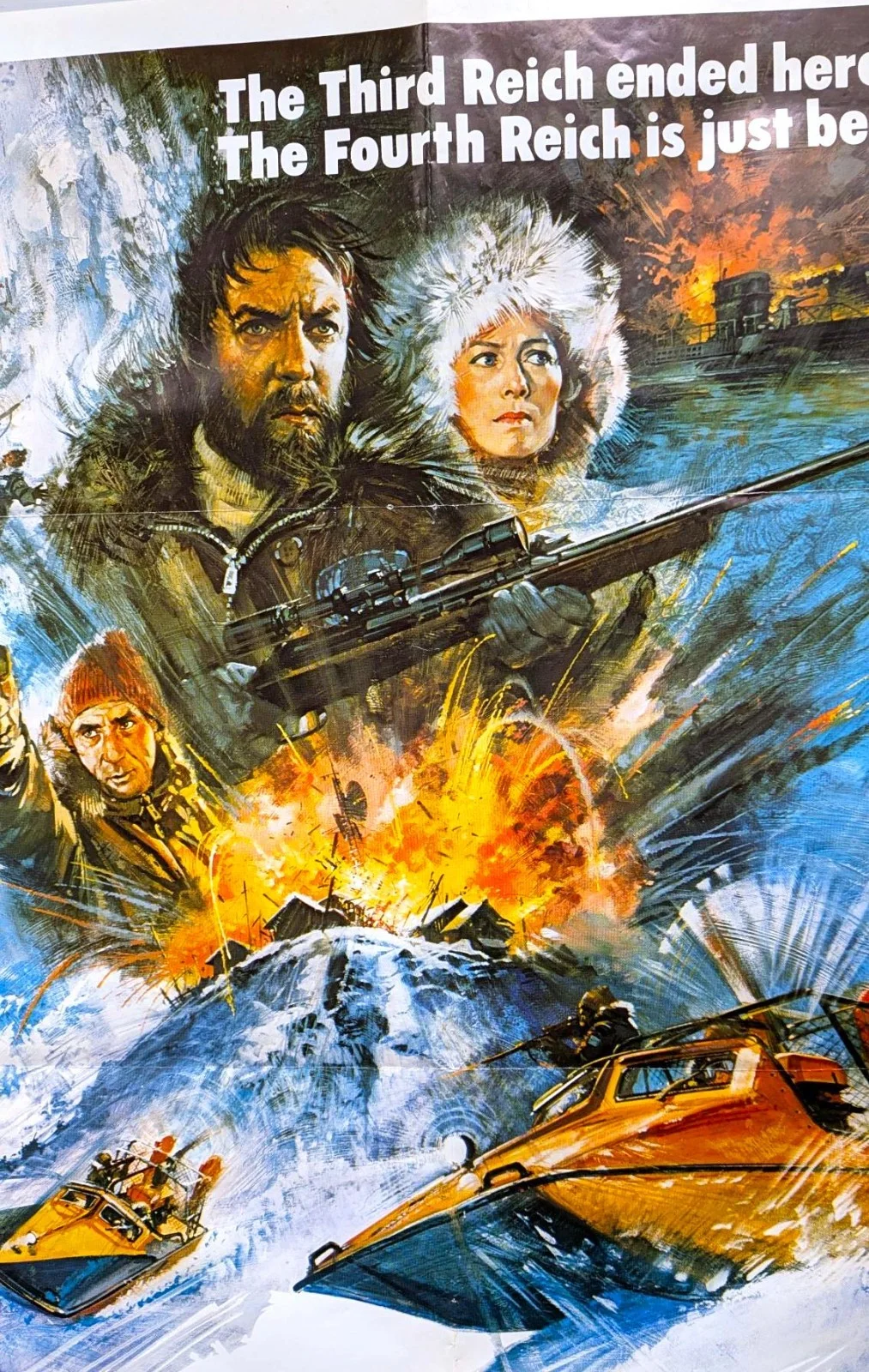 BEAR ISLAND (1979) - SUTHERLAND/REDGRAVE/WIDMARK - AUST 1 SHEET -ALIST MACLEAN, image 2