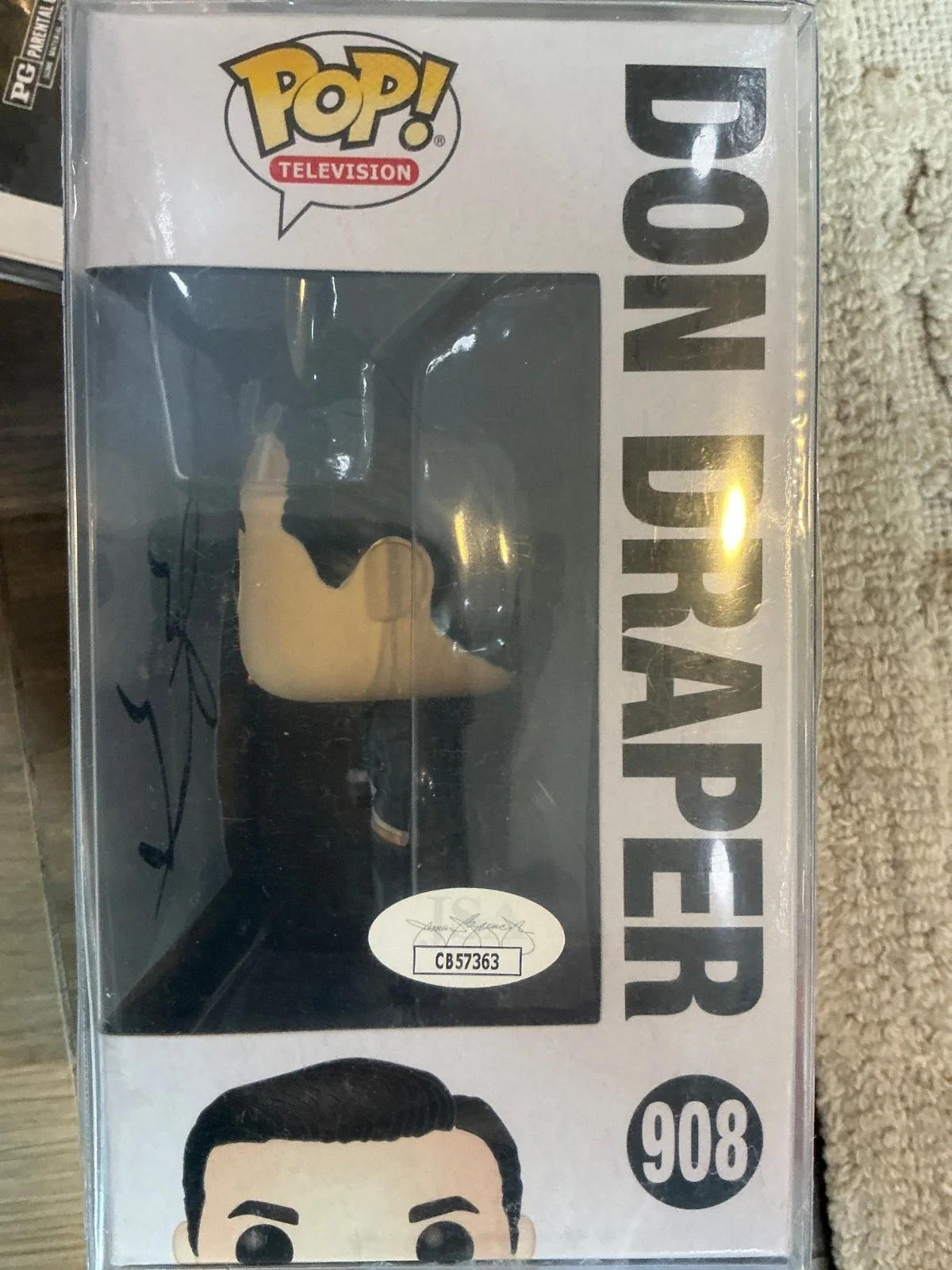 John Hamm signed Mad Men Don Draper Funko!, image 2