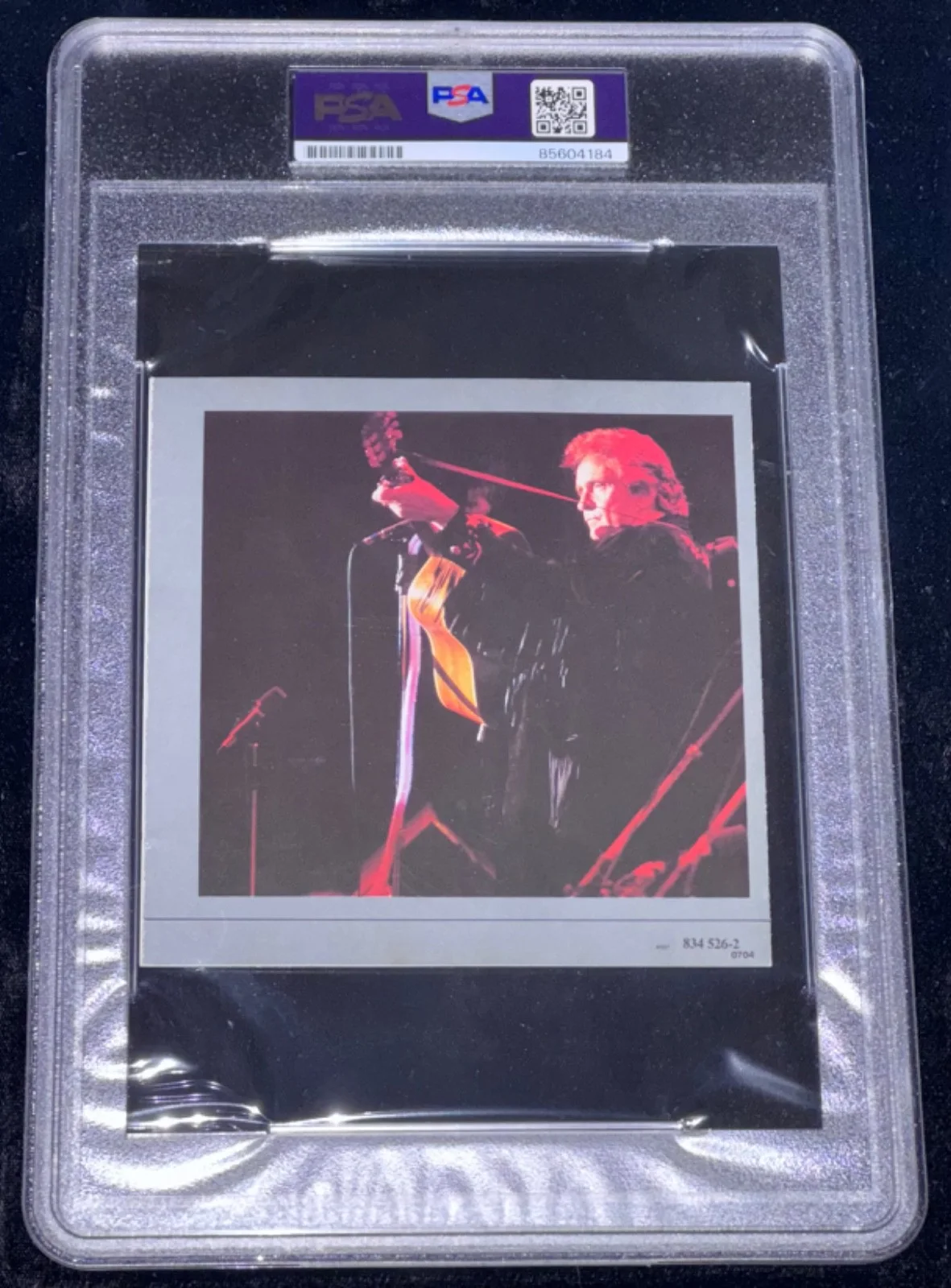 Johnny Cash Classic Greatest Hits Signed Album CD Jacket Autographed Auto PSA 10, image 4