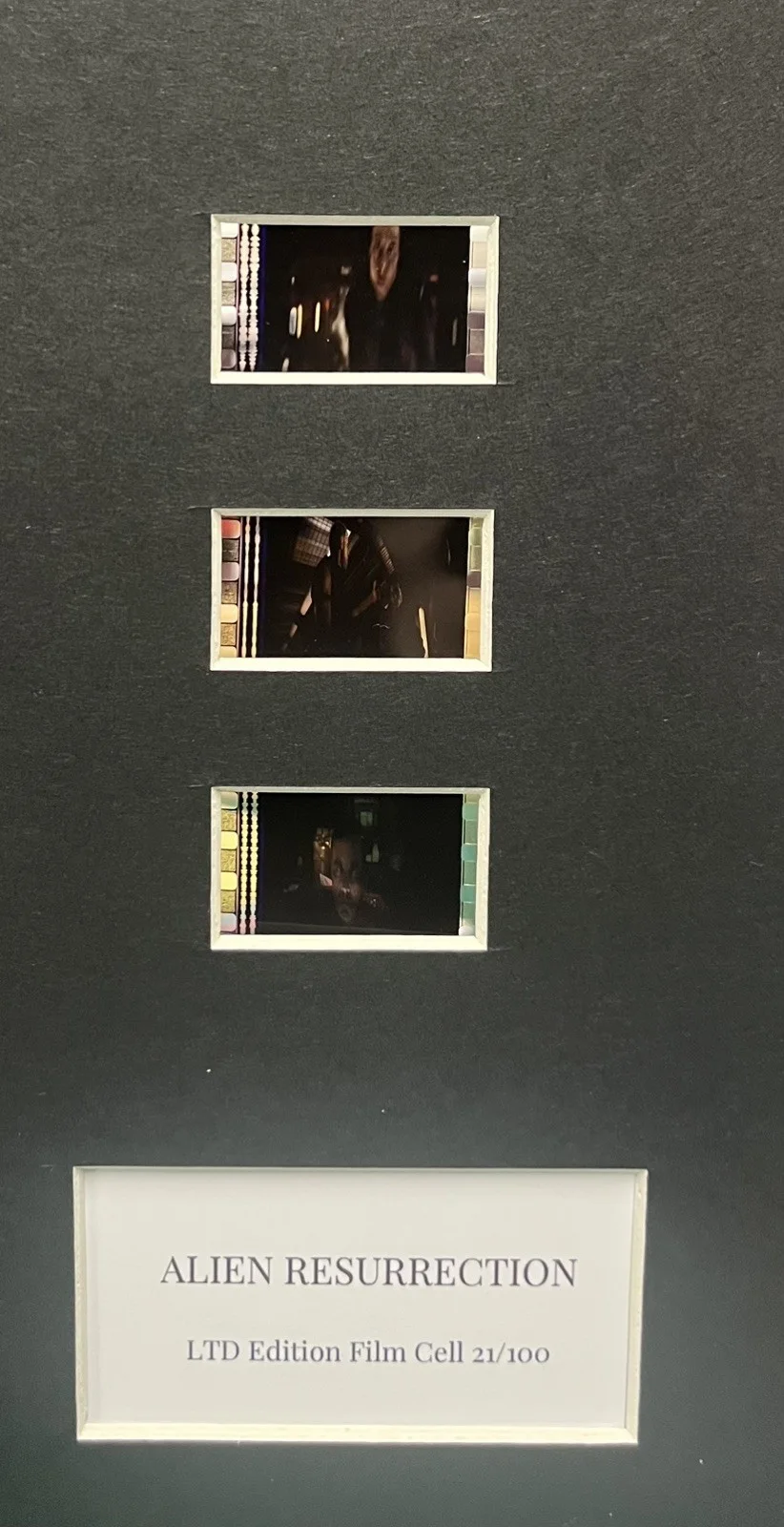 ALIEN RESURRECTION. 35mm Film Cell MOUNTED Display, image 3