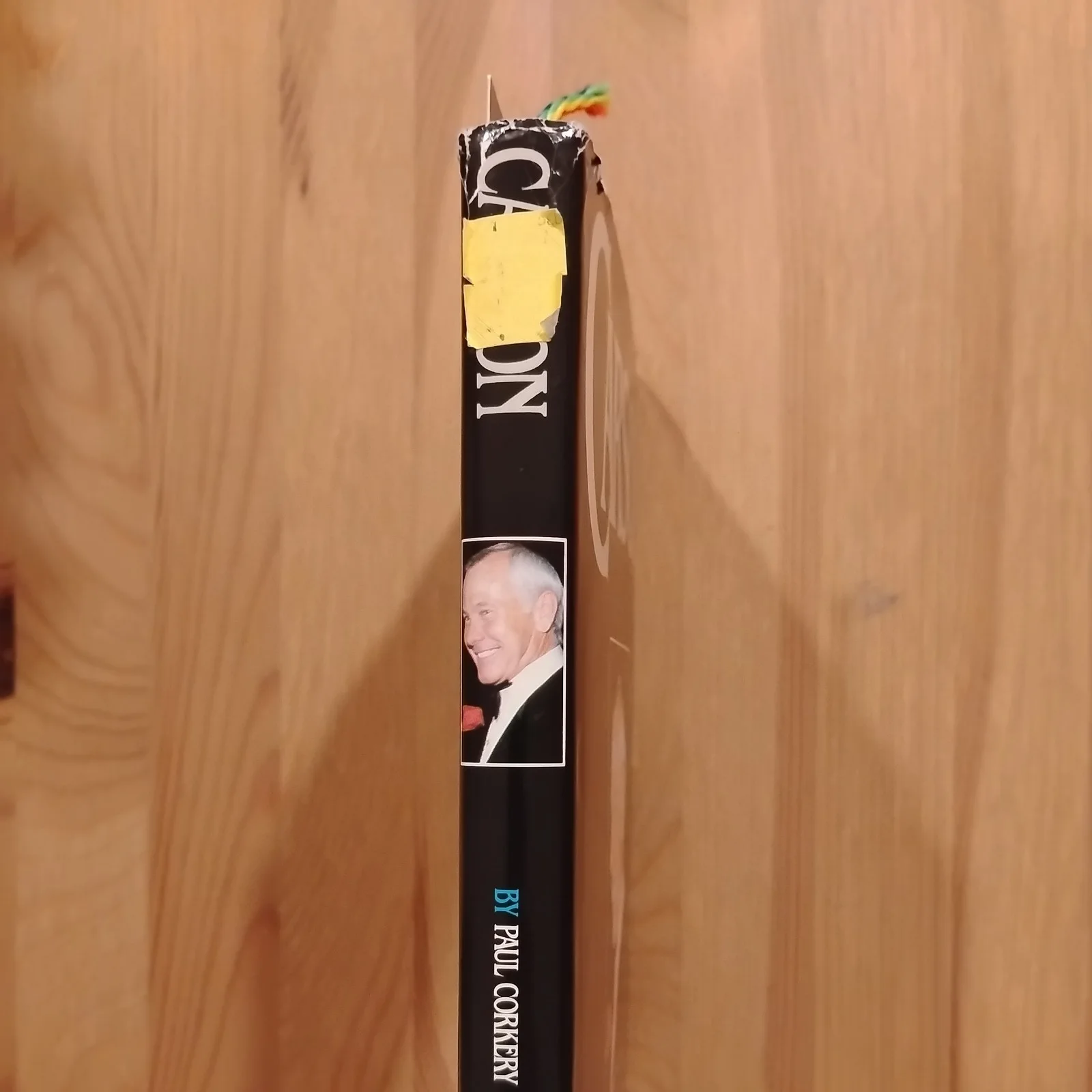 Johnny Carson — JOHNNY CARSON Signed Book The Unauthorized Biography Paul Corkery Tonight Show, image 2