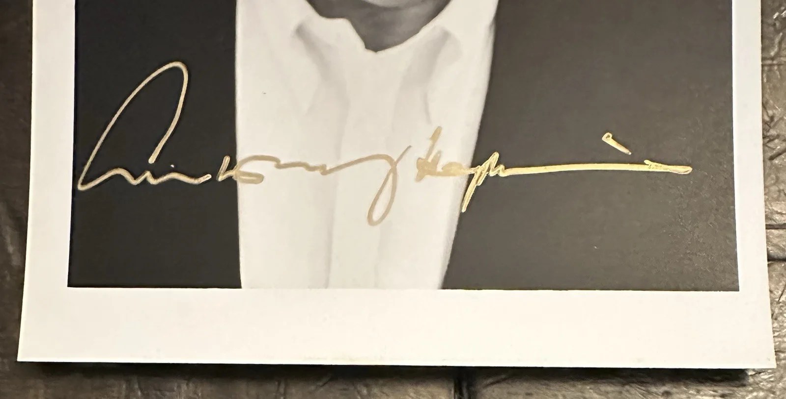 ANTHONY HOPKINS — ANTHONY HOPKINS GORGEOUS HAND SIGNED 5x7” PHOTO! THING OF BEAUTY! DR. HANNIBAL!, изображение 4