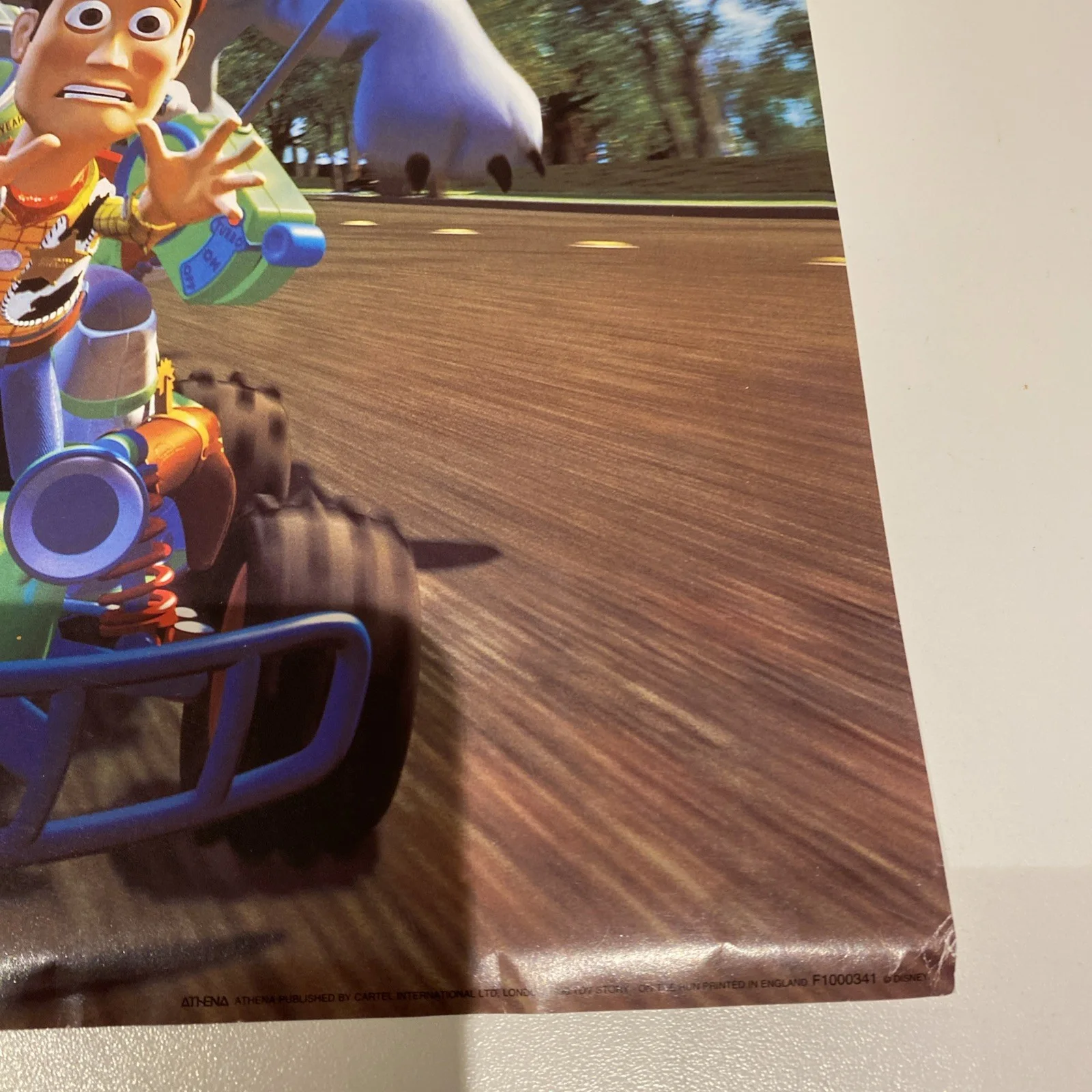 Disney Toy Story poster - 16 1/2 “ X 12” approx, изображение 3