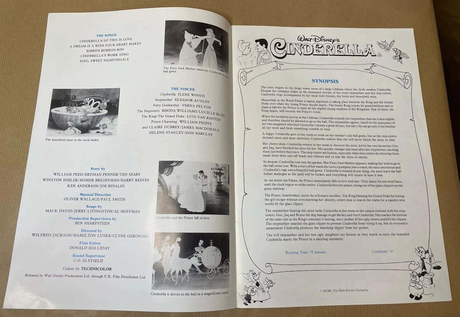 Bundle Of 2 Cinderella Movie Press Campaign Packs. Walt Disney Film. A4, изображение 3