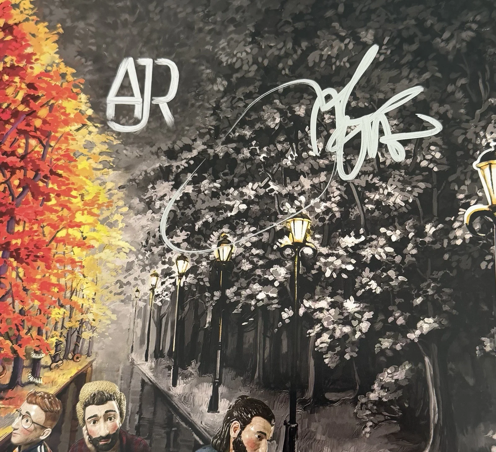AJR BAND SIGNED OK ORCHESTRA VINYL RECORD BANG! JACK + RYAN MET w/JSA COA!, image 2