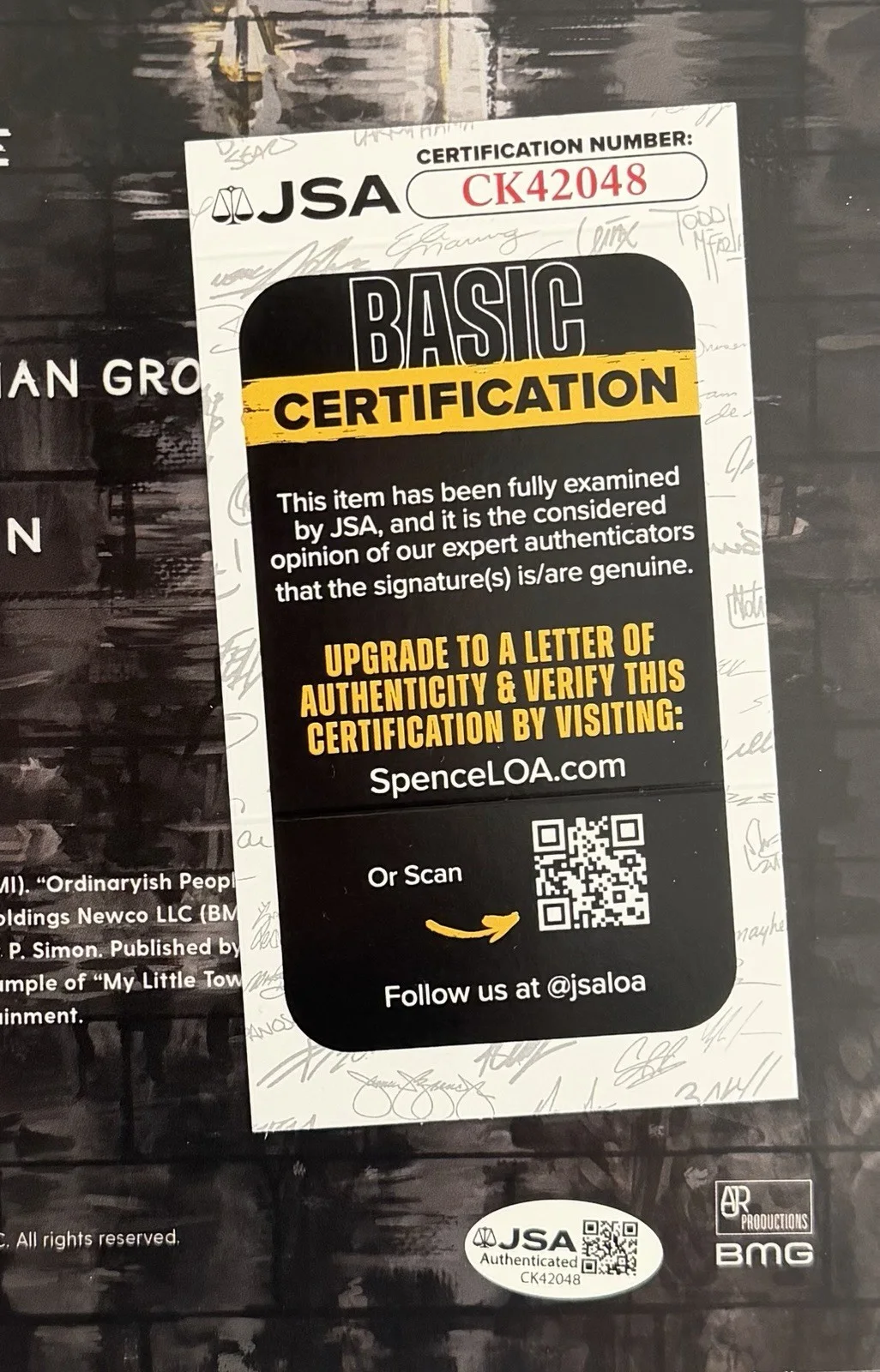 AJR BAND SIGNED OK ORCHESTRA VINYL RECORD BANG! JACK + RYAN MET w/JSA COA!, image 5