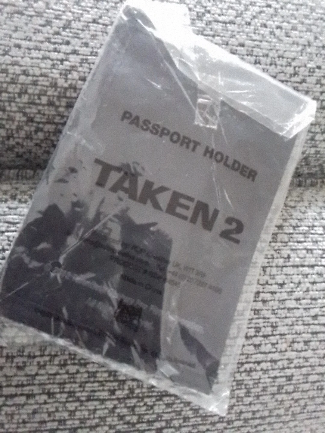 Taken 2 Passport Holder Bryan Mills Liam Neeson Cosplay Novelty Comic Con Humour, image 2