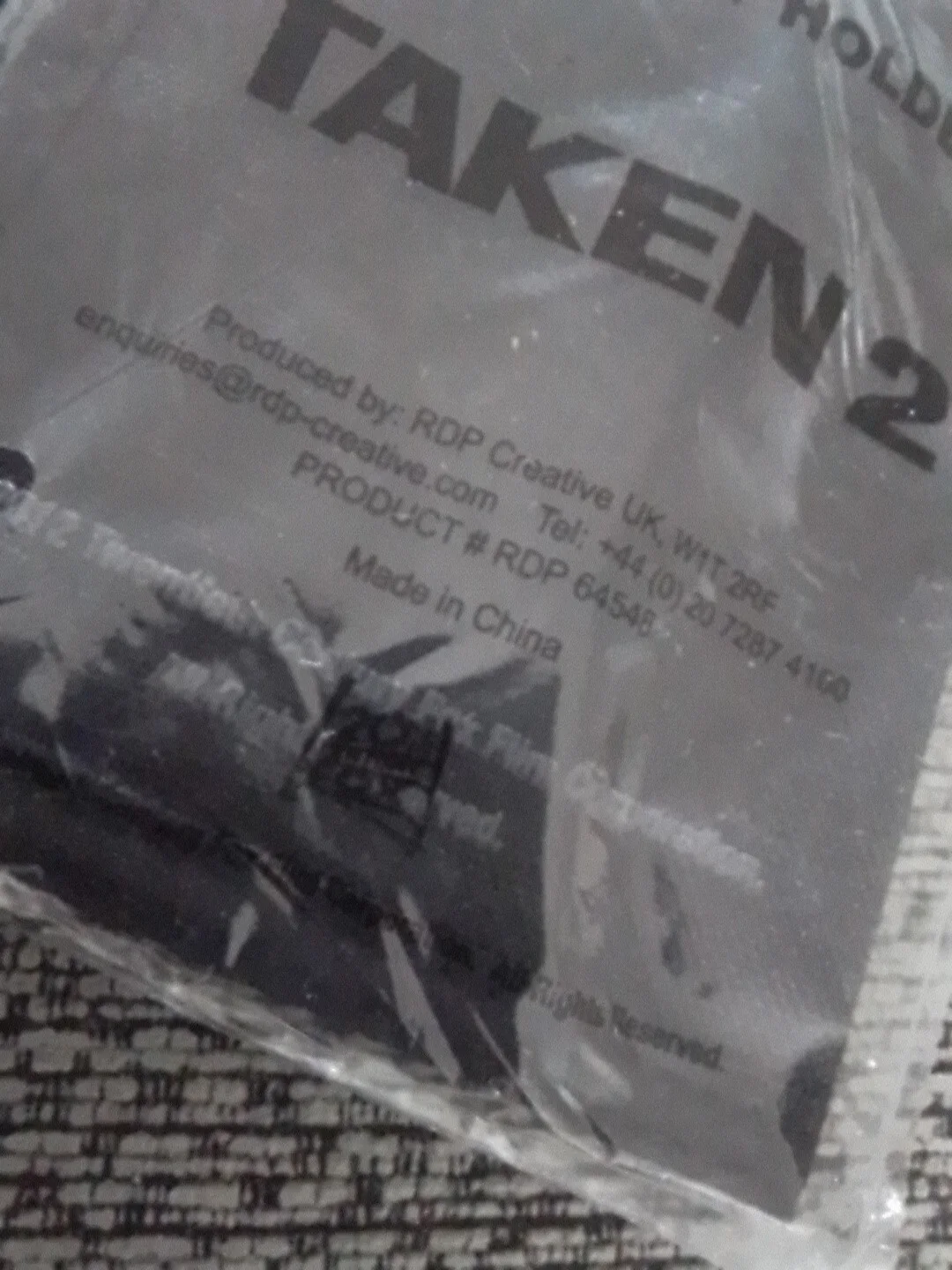 Taken 2 Passport Holder Bryan Mills Liam Neeson Cosplay Novelty Comic Con Humour, image 3