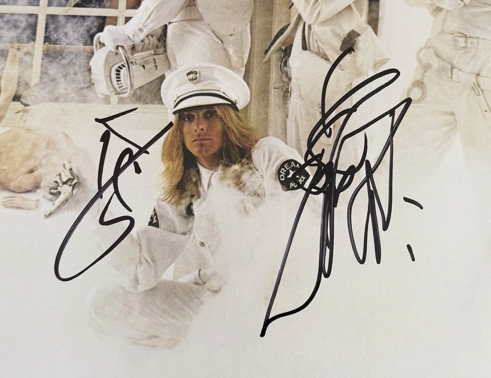 CHEAP TRICK SIGNED DREAM POLICE VINYL RICK NIELSEN & ROBIN ZANDER w/JSA COA!, изображение 3