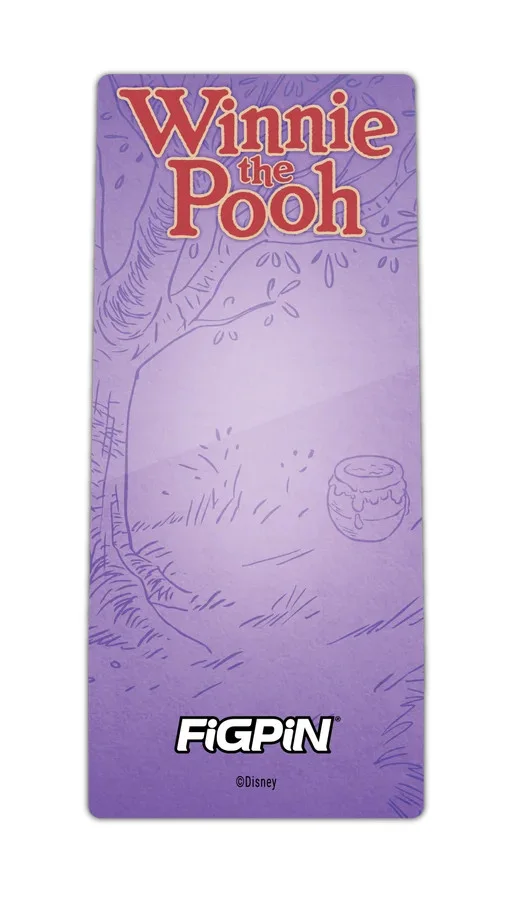 FiGPiN Winnie the Pooh (1092) 3-Inch Enamel Pin, изображение 3