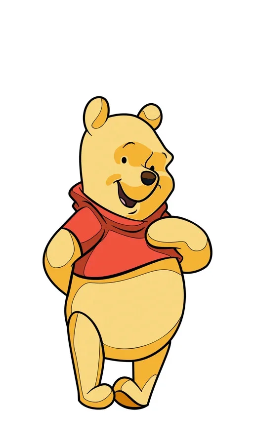 FiGPiN Winnie the Pooh (1092) 3-Inch Enamel Pin, изображение 4