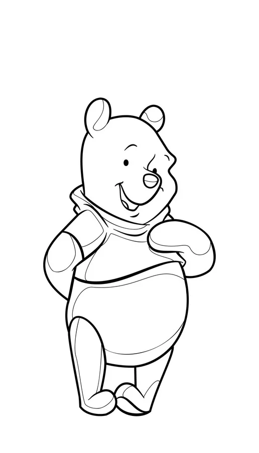 FiGPiN Winnie the Pooh (1092) 3-Inch Enamel Pin, изображение 5