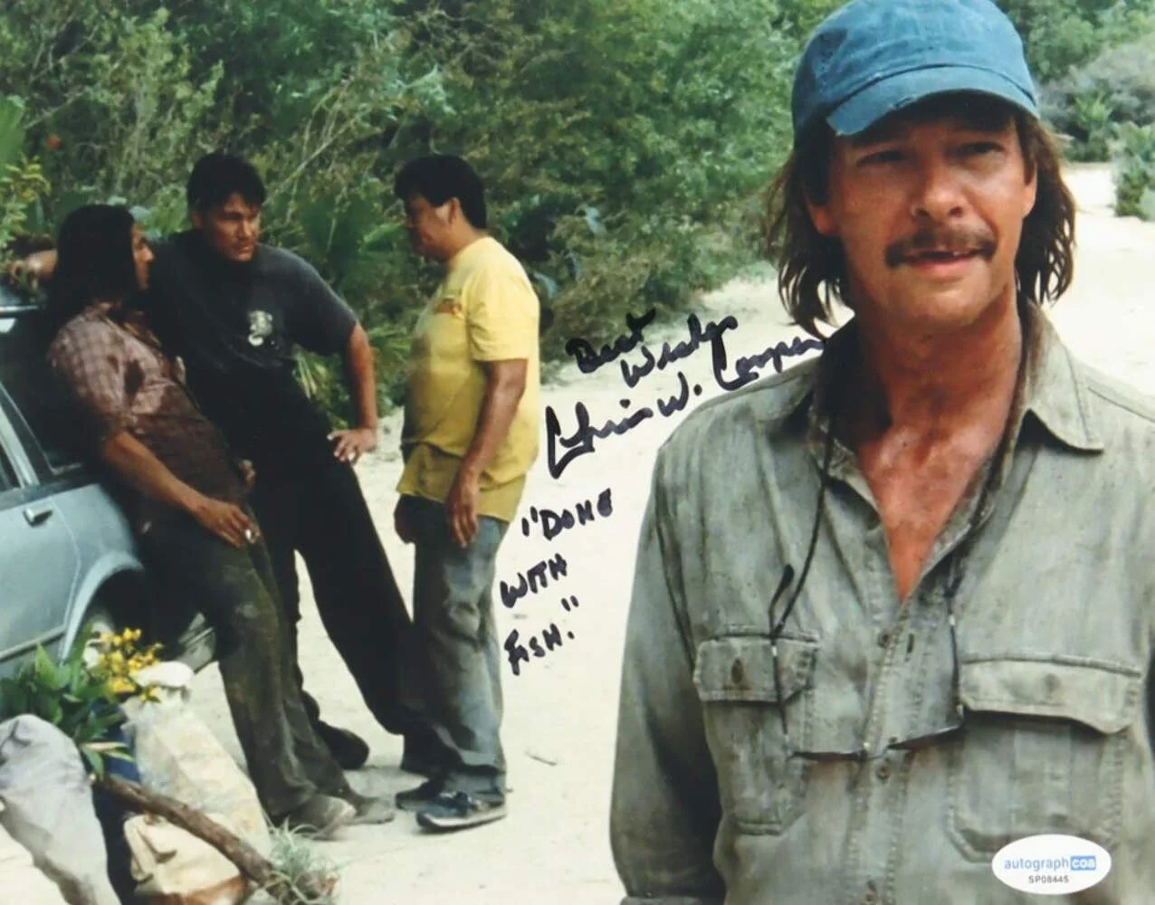 Chris Cooper — Chris Cooper Signed (ACOA) "Adaptation." 8x10 Photo Inscribed "Best Wishes" & "'