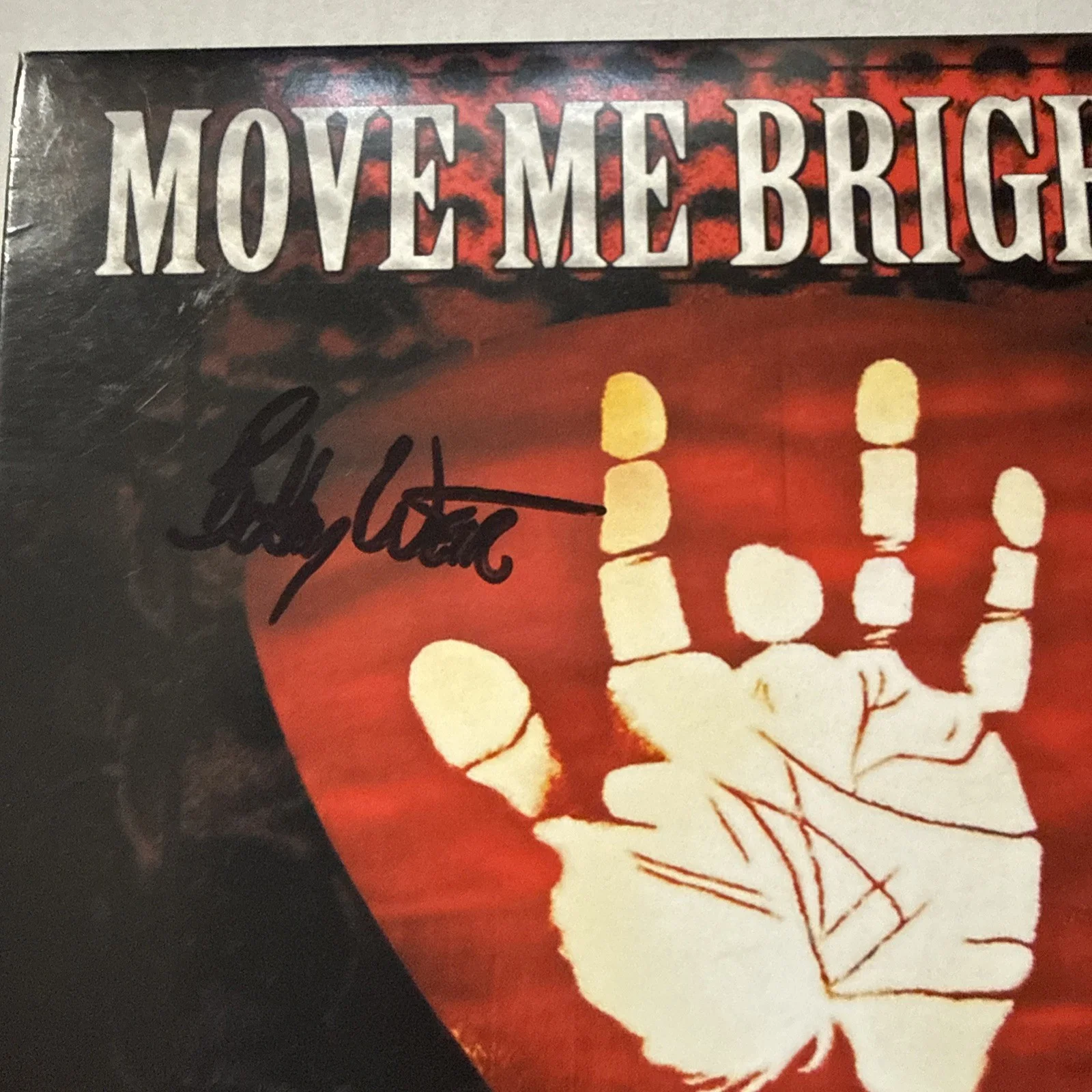 Bob Weir signed Jerry Garcia Birthday CD Move Me Brightly Grateful Dead, изображение 2